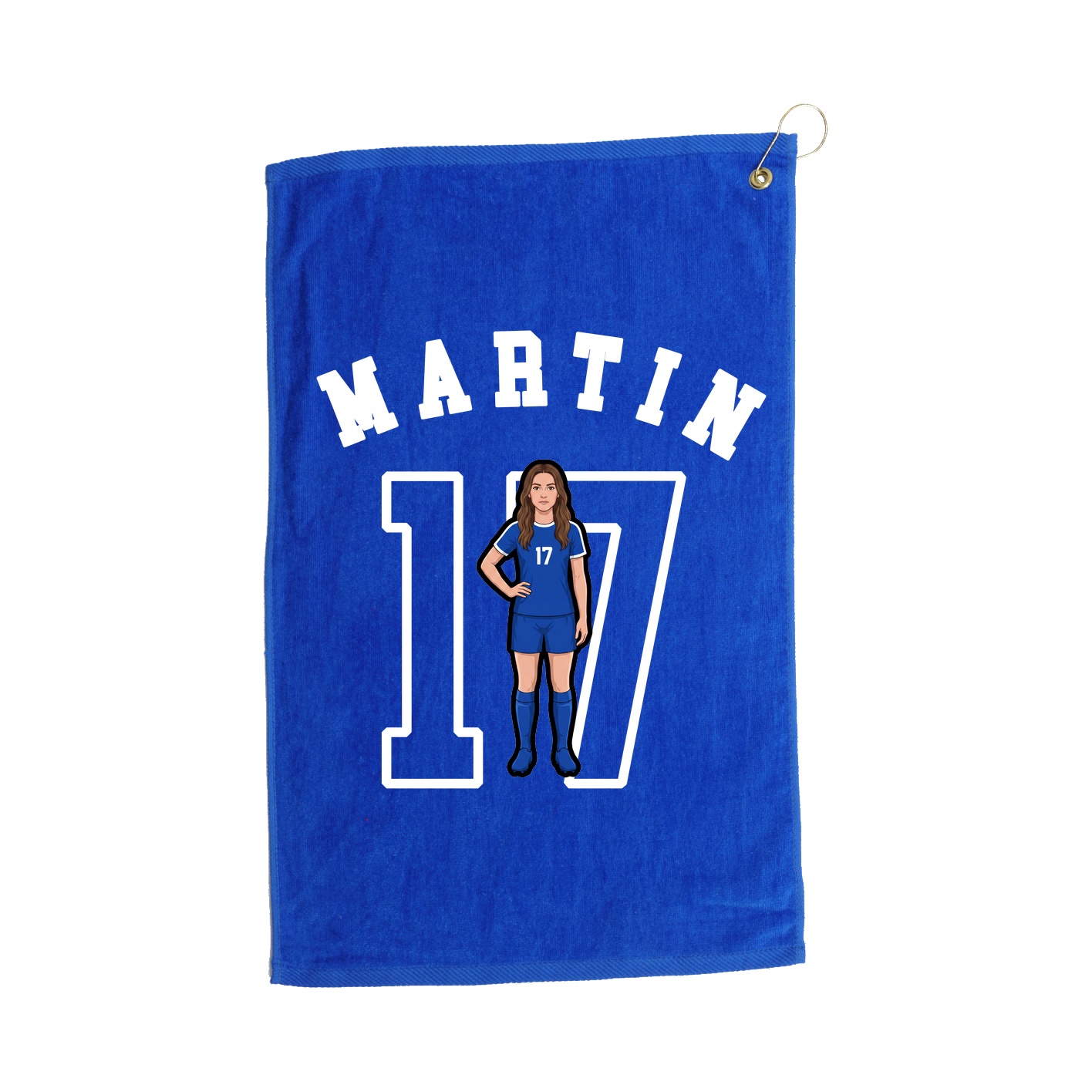Golf Towel — Shirsey Arch in Royal