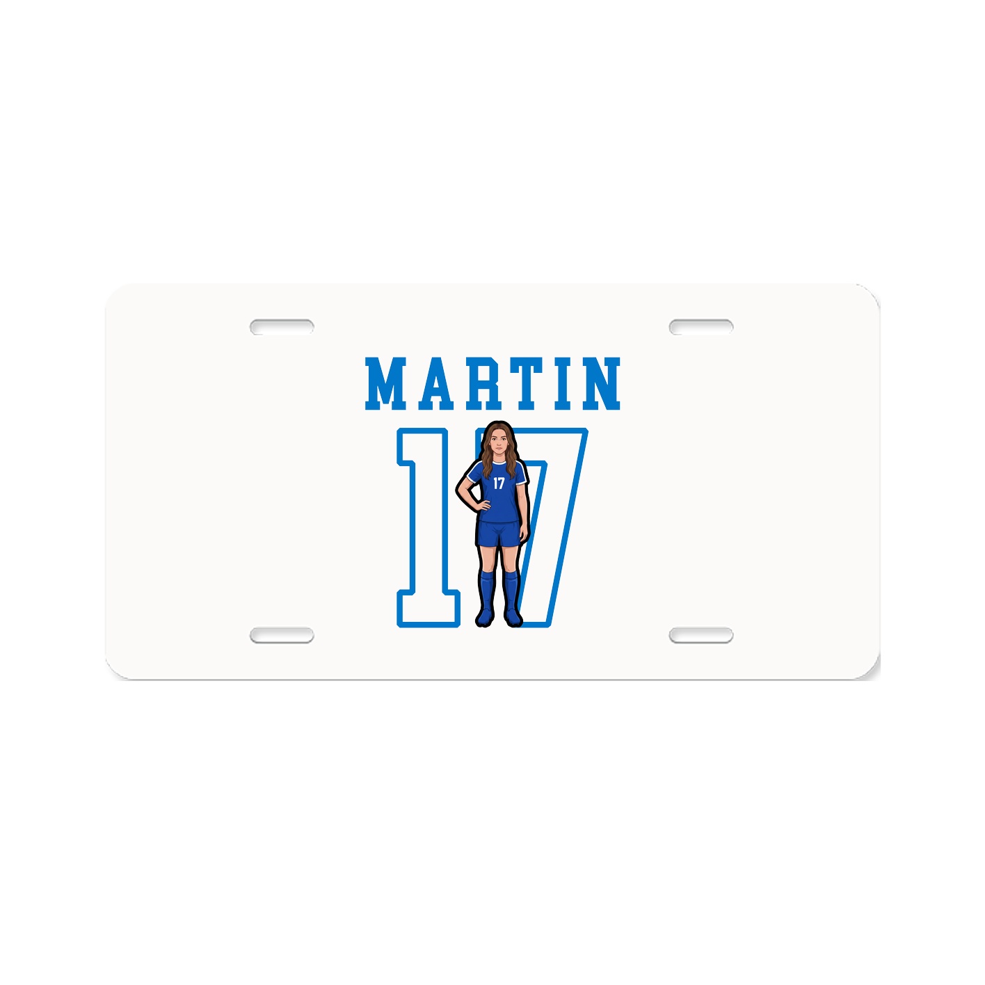 License Plate — Shirsey in Classic