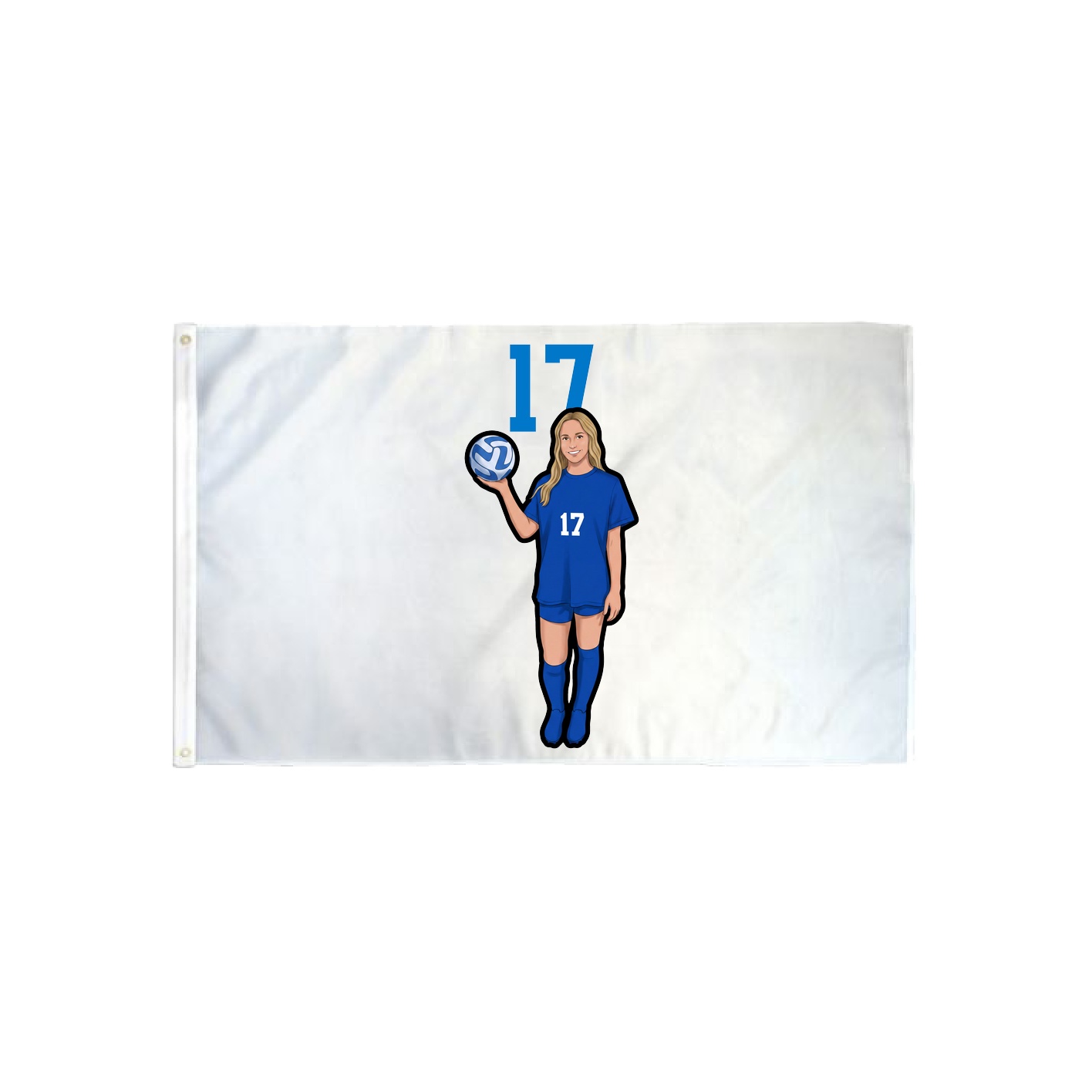 3x5 Flag — Number Top in Classic