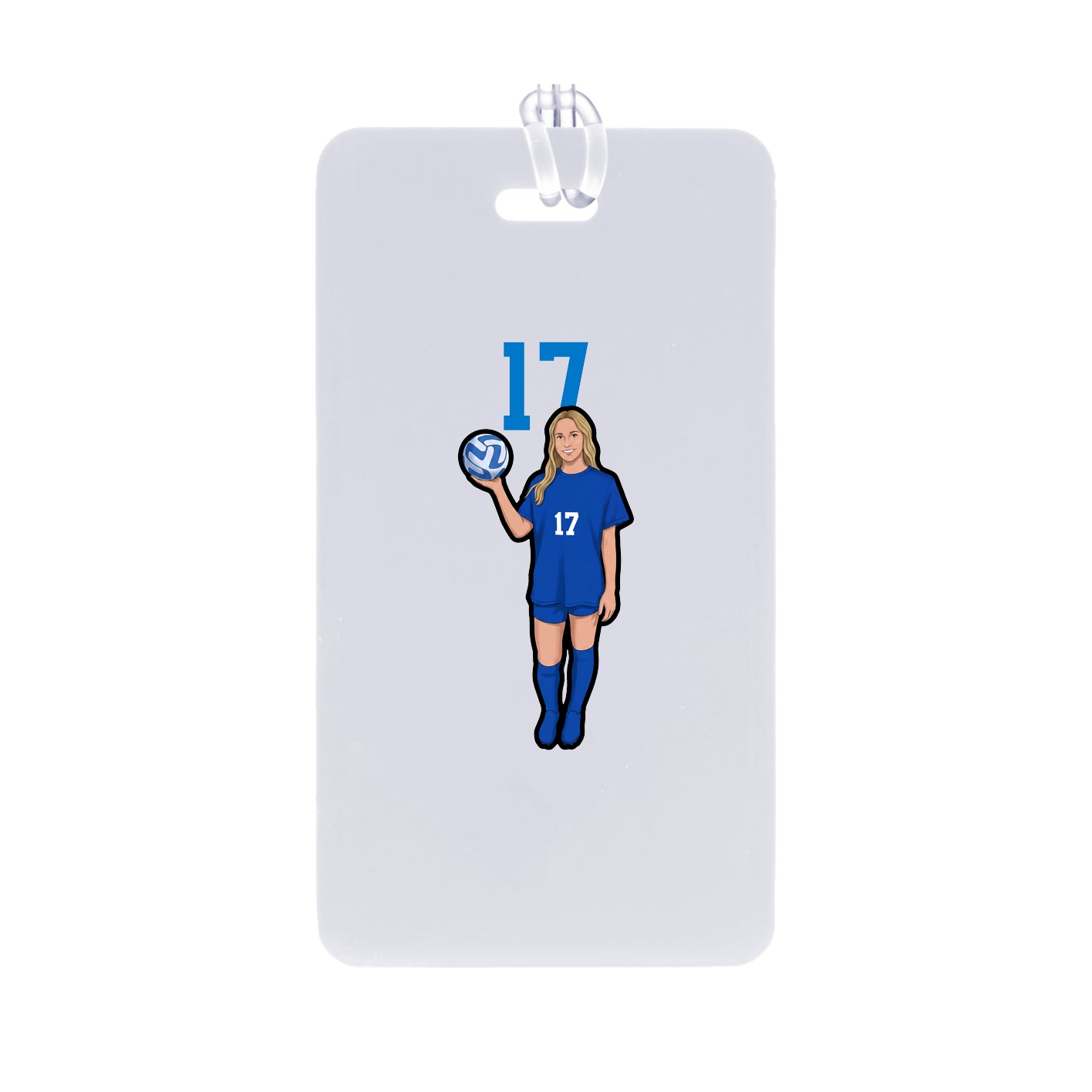 Bag Tag — Number Top in Classic