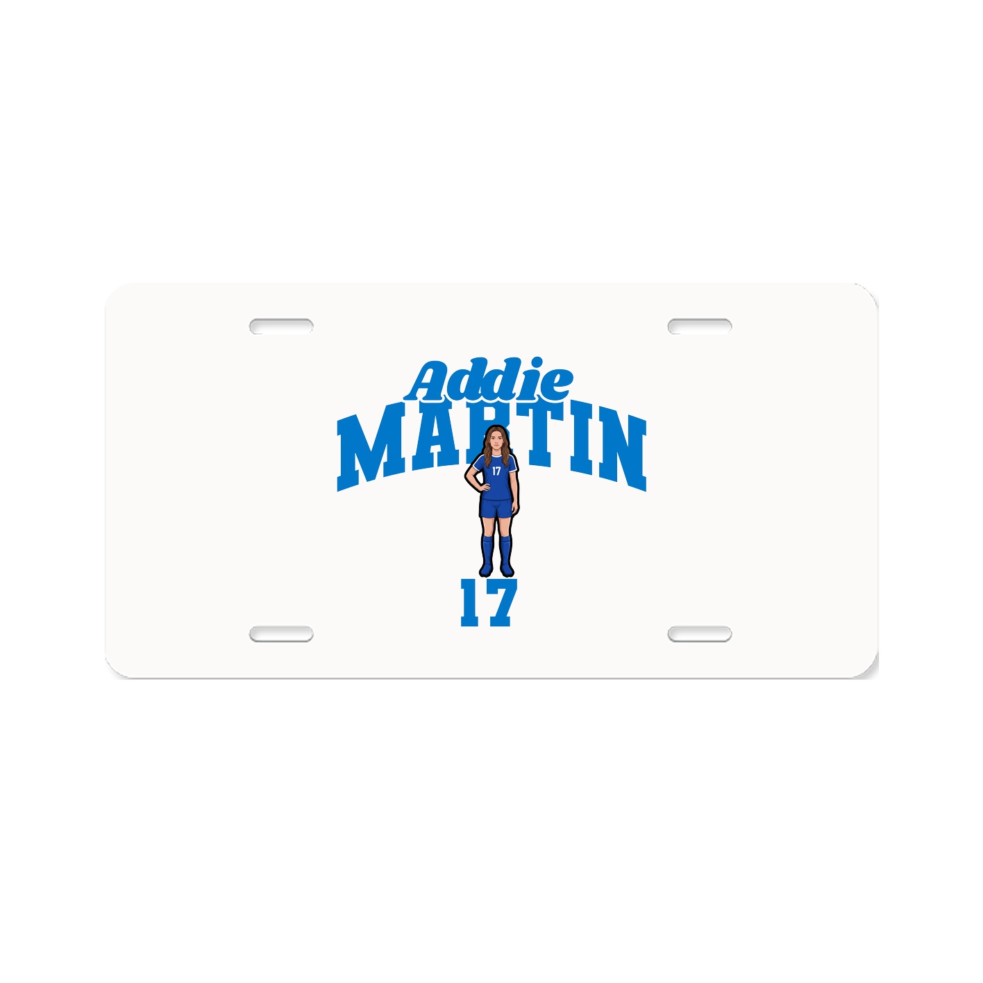 License Plate — Signature Arch in Classic