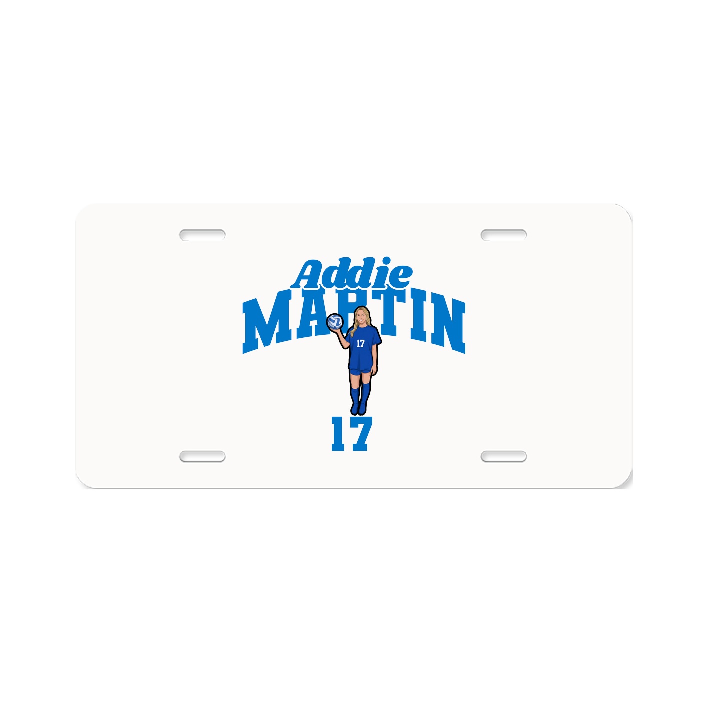 License Plate — Signature Arch in Classic