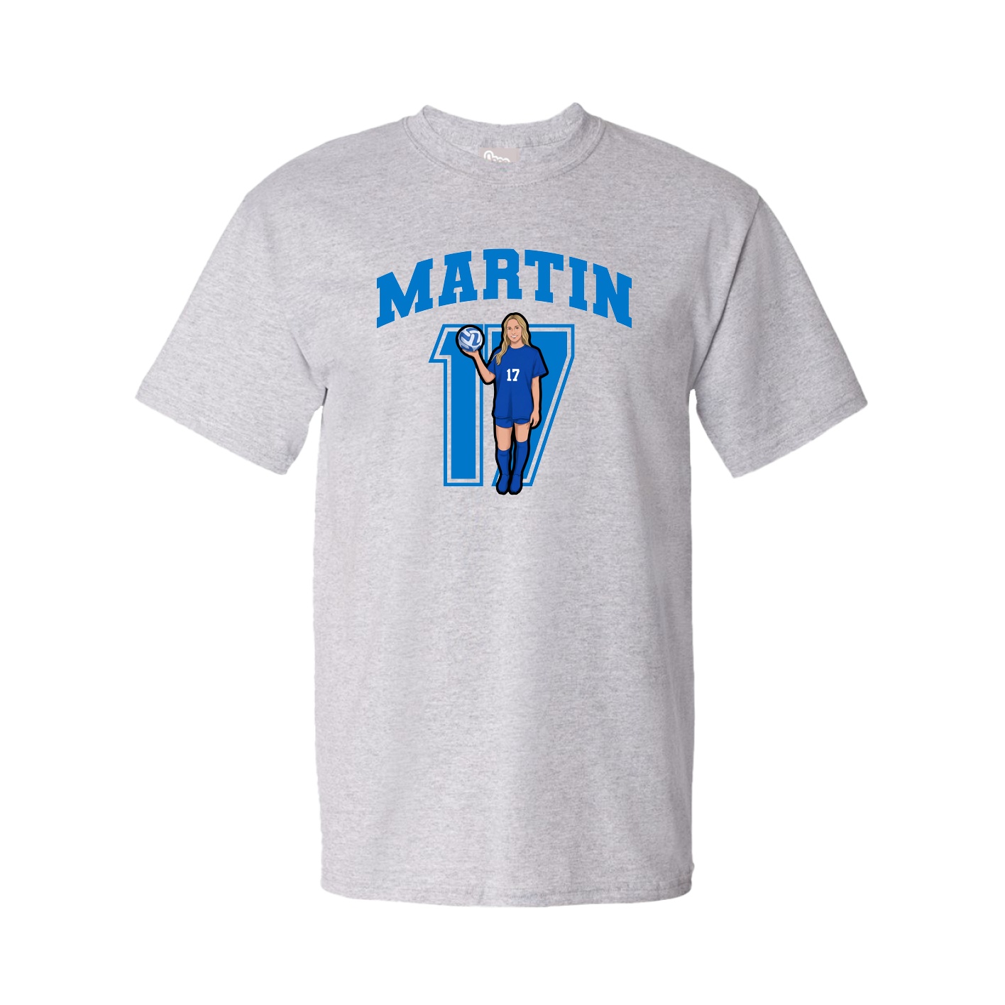 Tee — Number in Grey