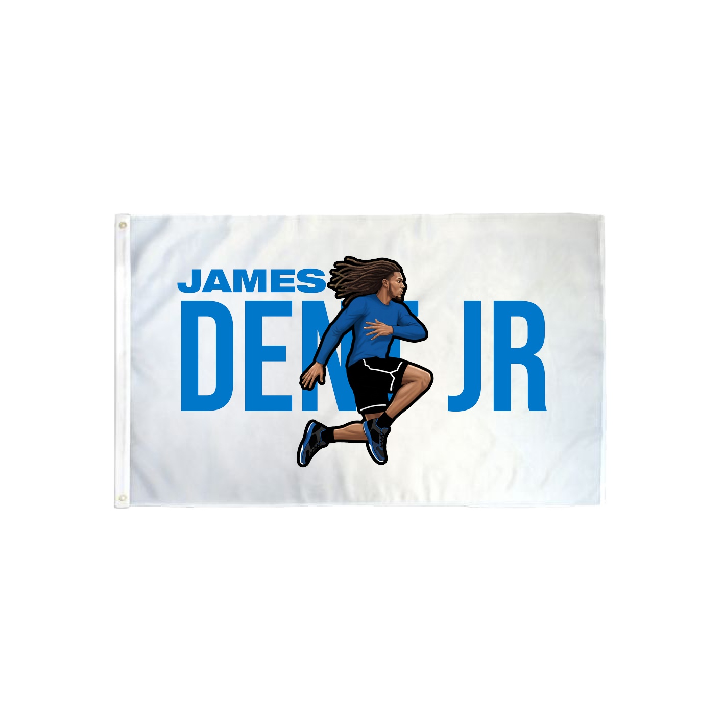 3x5 Flag — Player Name in Classic