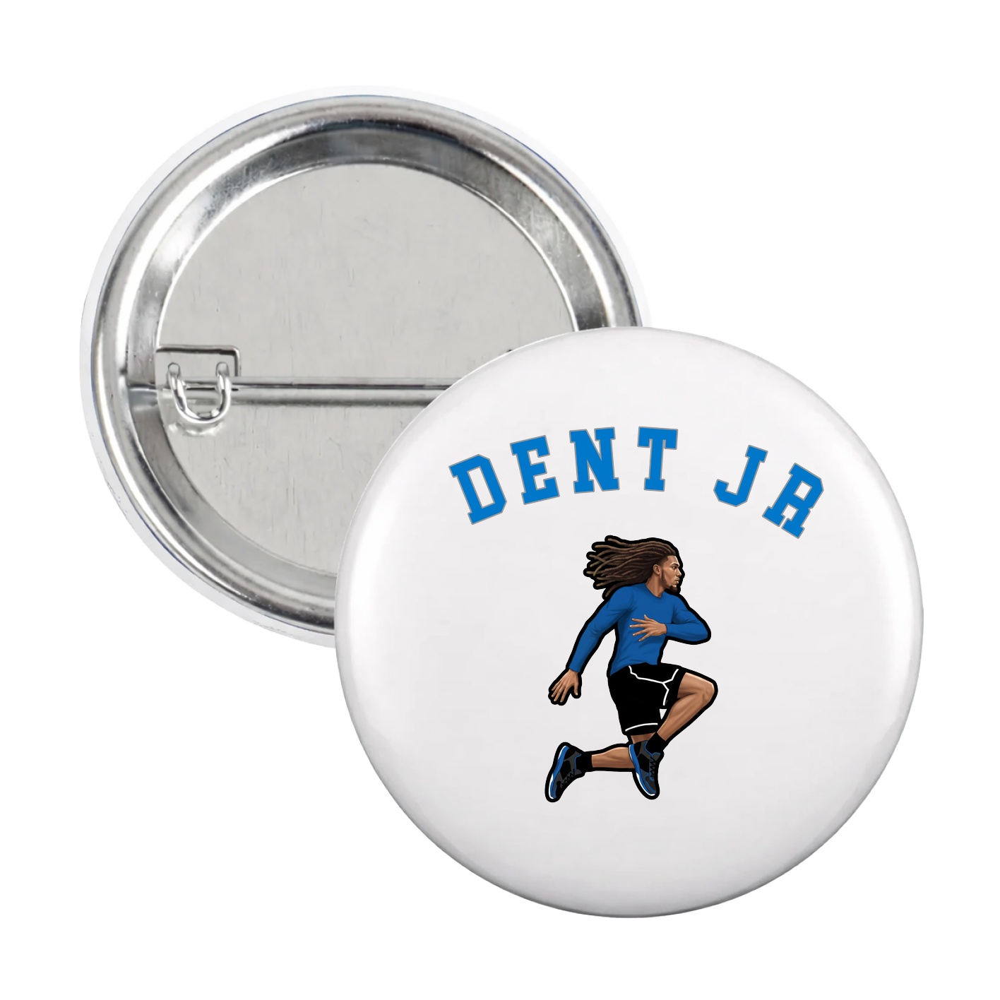 Game Day Button — Shirsey Arch in White