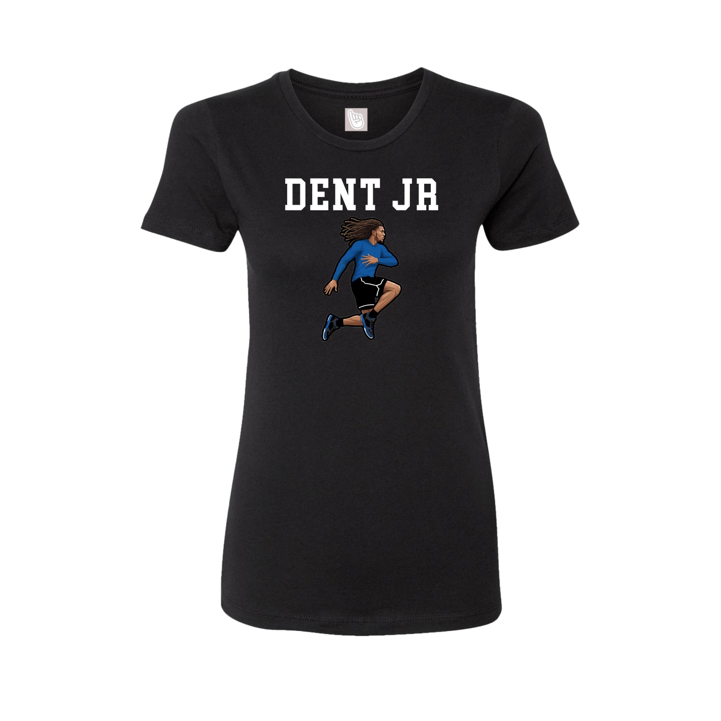 Fitted Women's Tee — Shirsey in Black