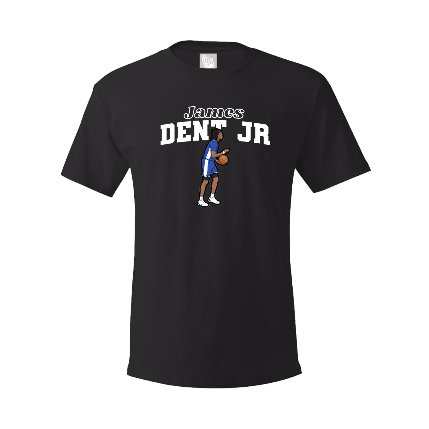 Youth Tee — Name Arch in Black