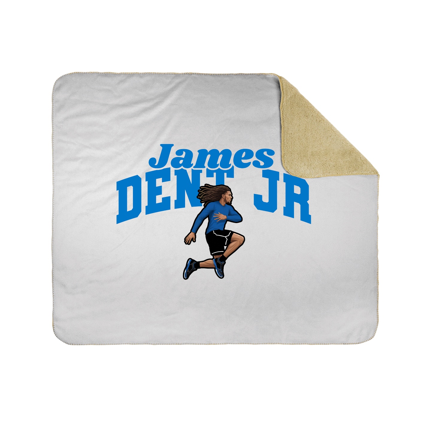 Throw Blanket — Signature Arch in White