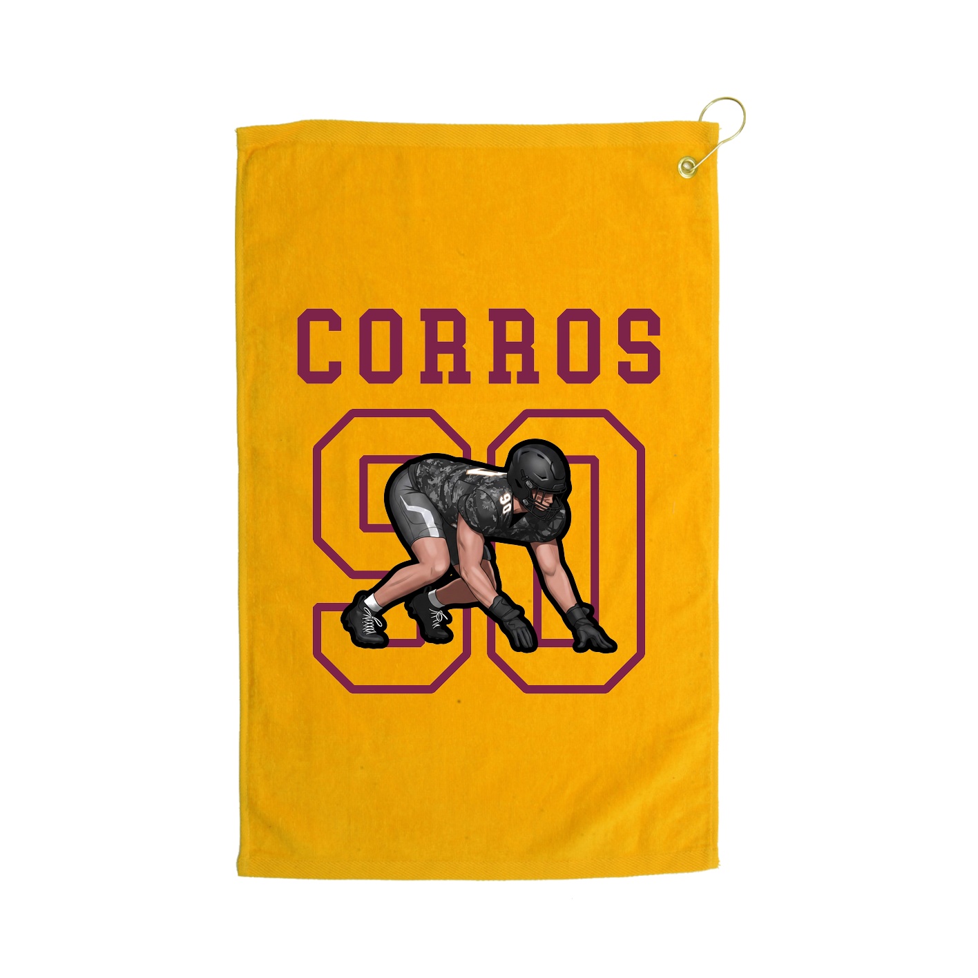 Golf Towel — Shirsey in Gold