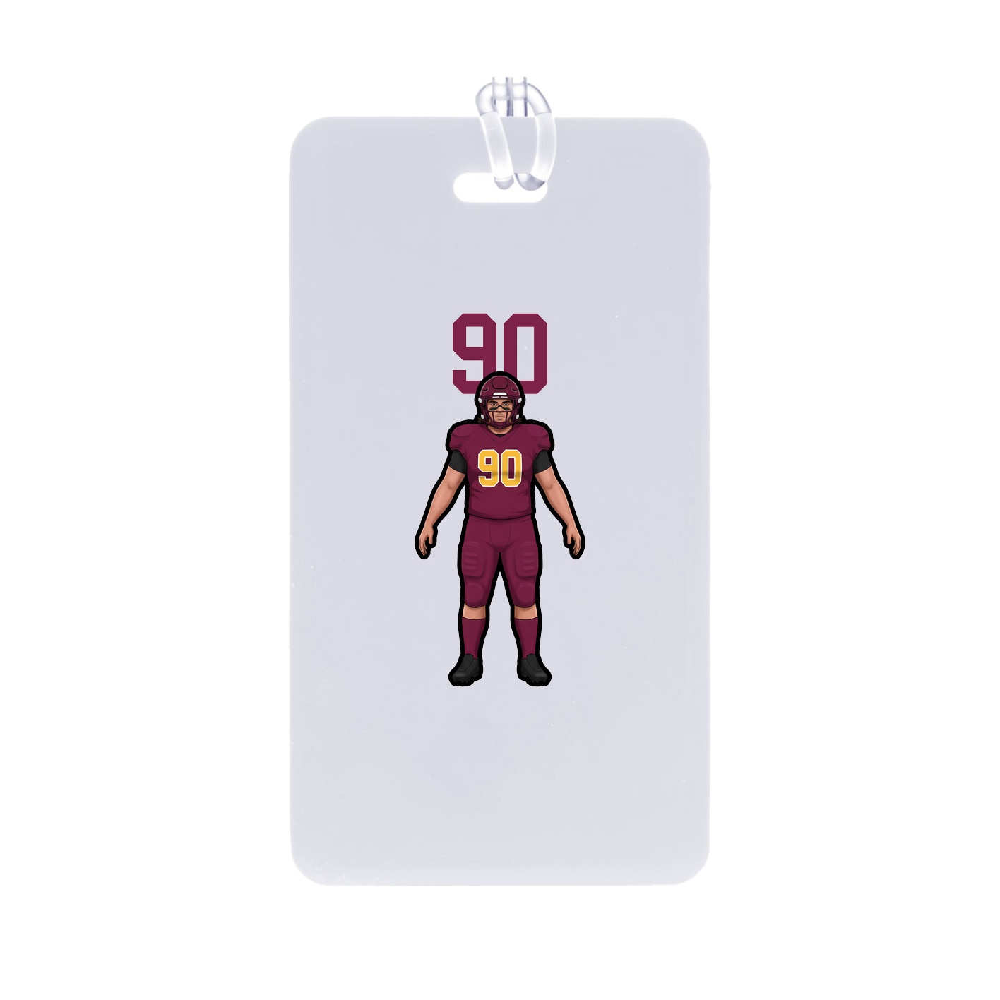 Bag Tag — Number Top in Classic