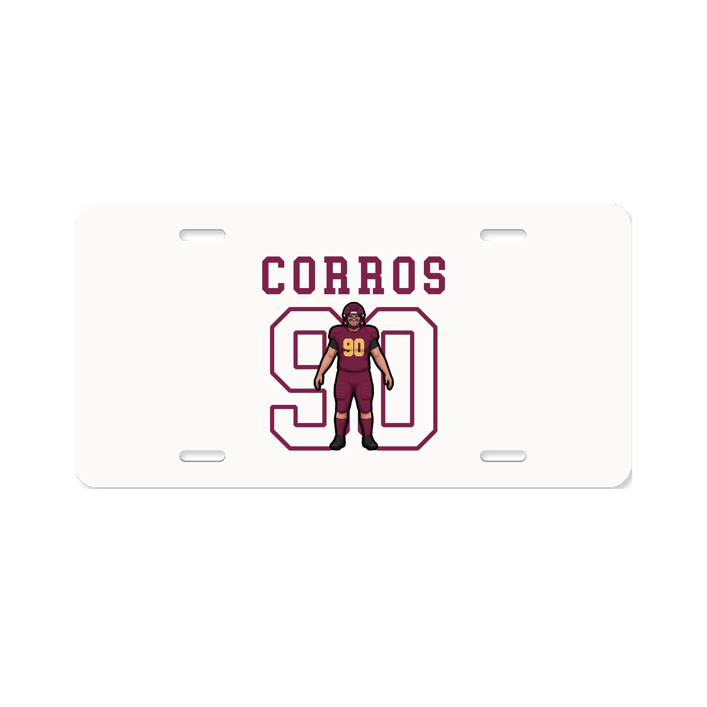License Plate — Shirsey in Classic