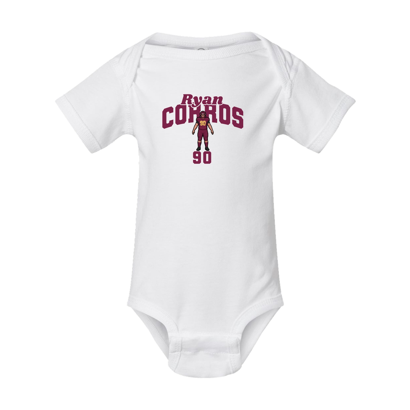 Baby Onesie — Signature Arch in White