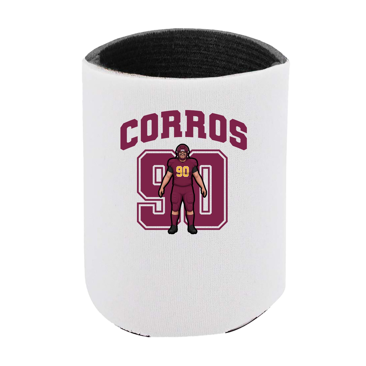 Can Holder — Number in White