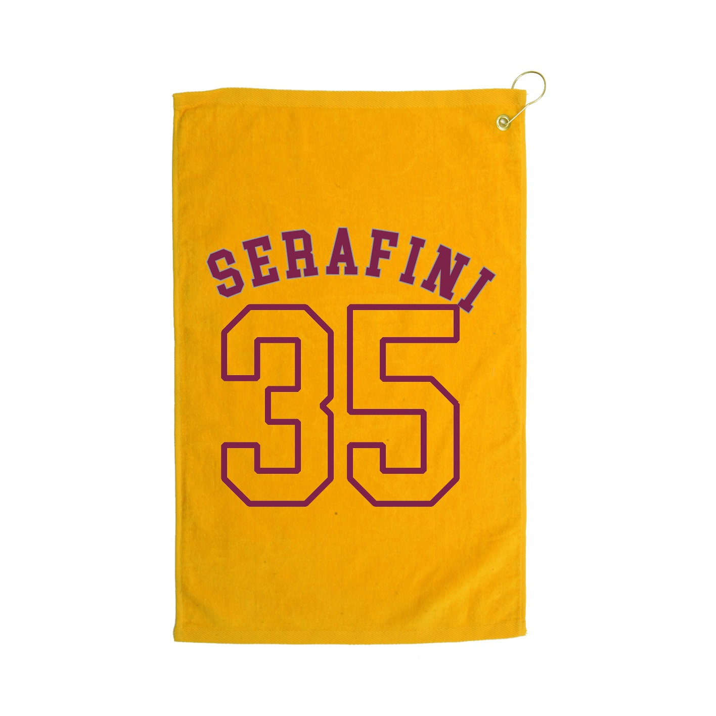 Golf Towel — Shirsey Arch in Gold