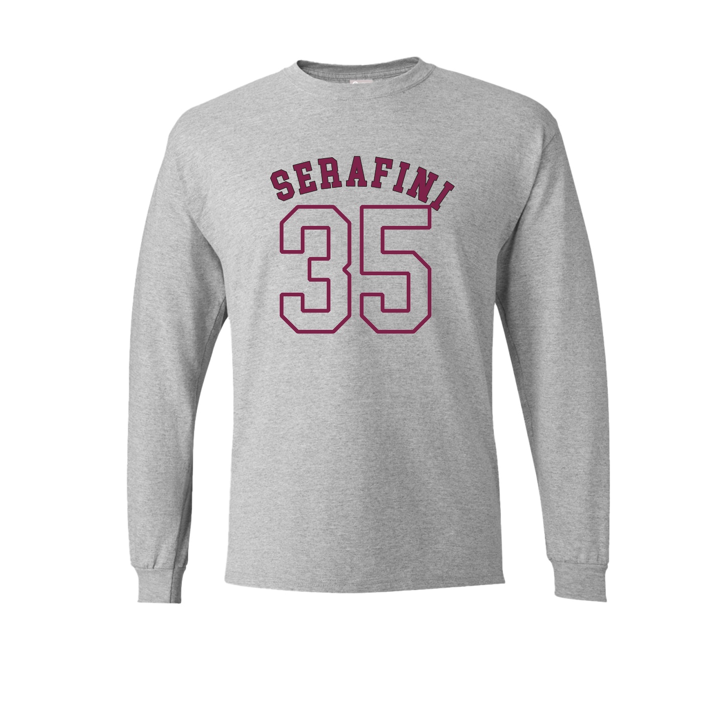 Long Sleeve Tee — Shirsey Arch in Grey