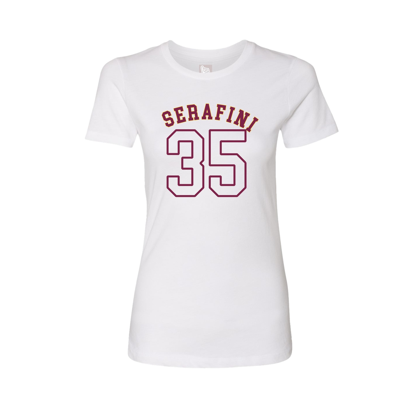 Womens Tee — Shirsey Arch in White