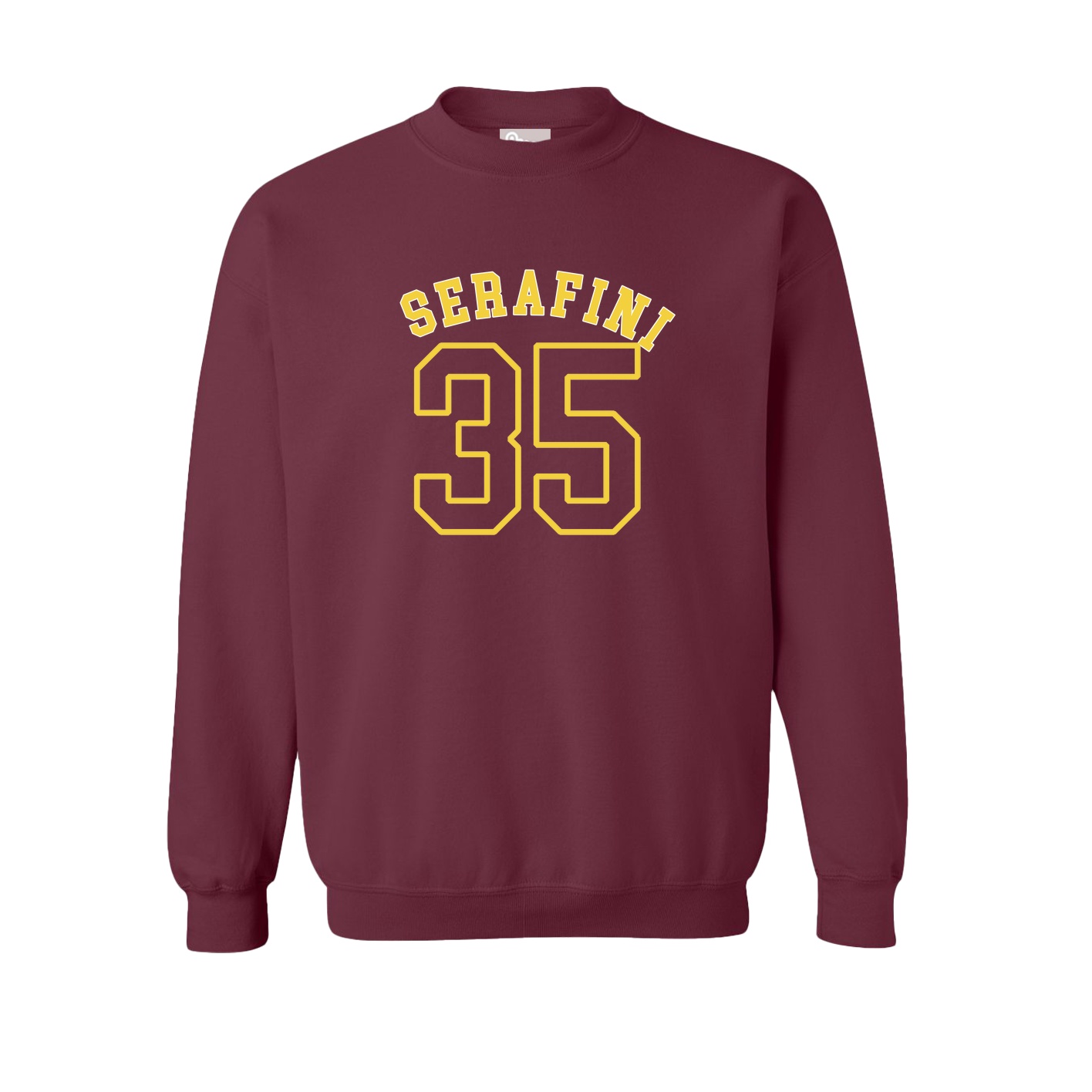 Fleece Crew — Shirsey Arch in Maroon