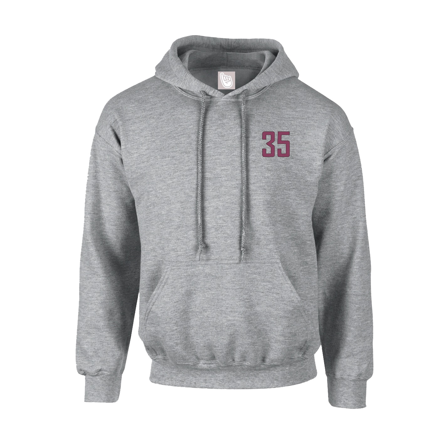 Youth Hoodie — Front Shirsy in Grey