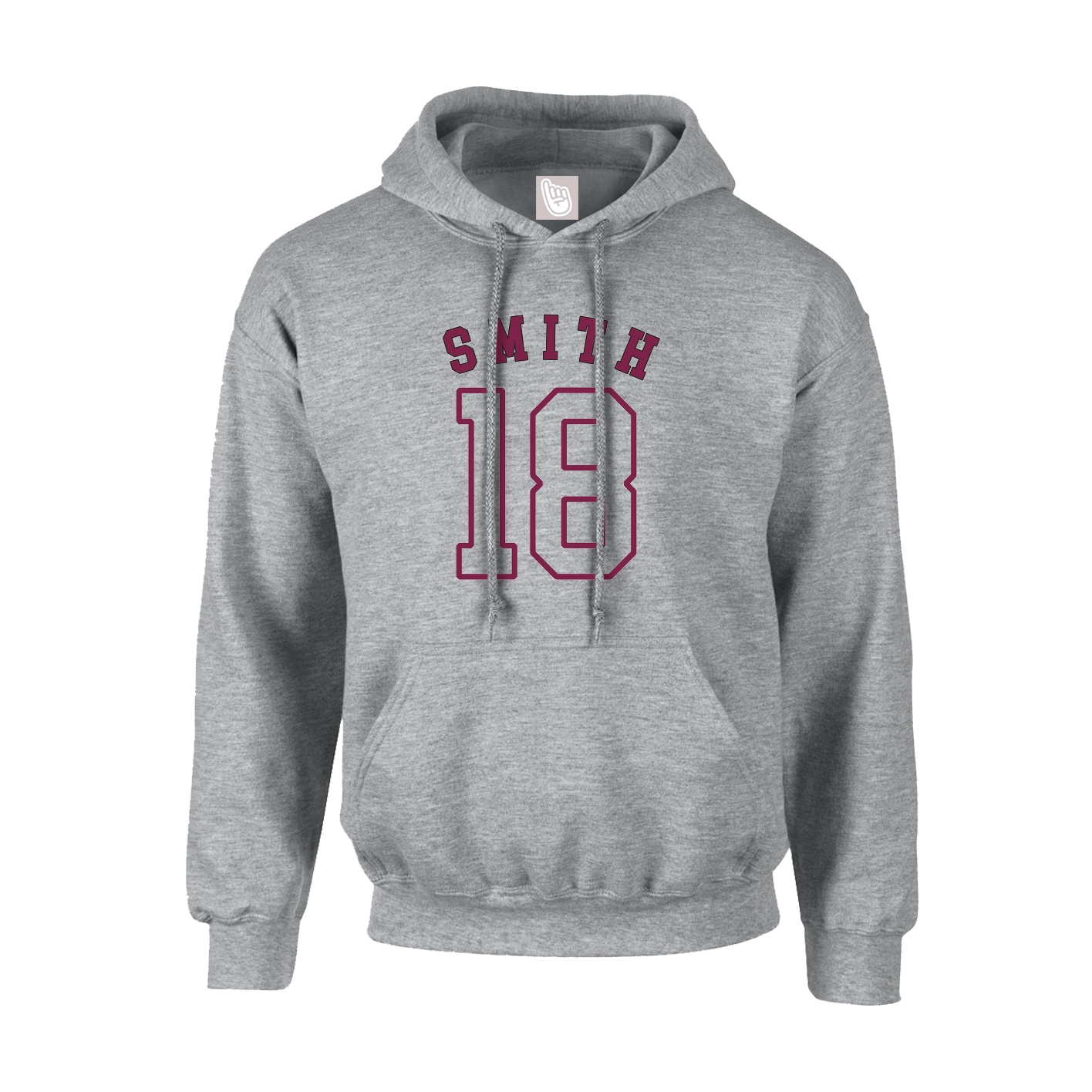 Youth Hoodie — Shirsey Arch in Grey