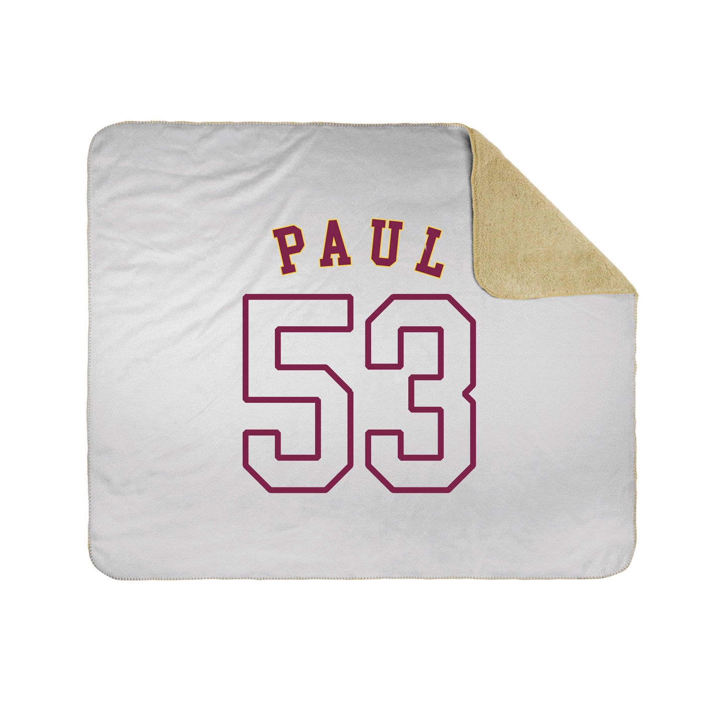 Throw Blanket — Shirsey Arch in White