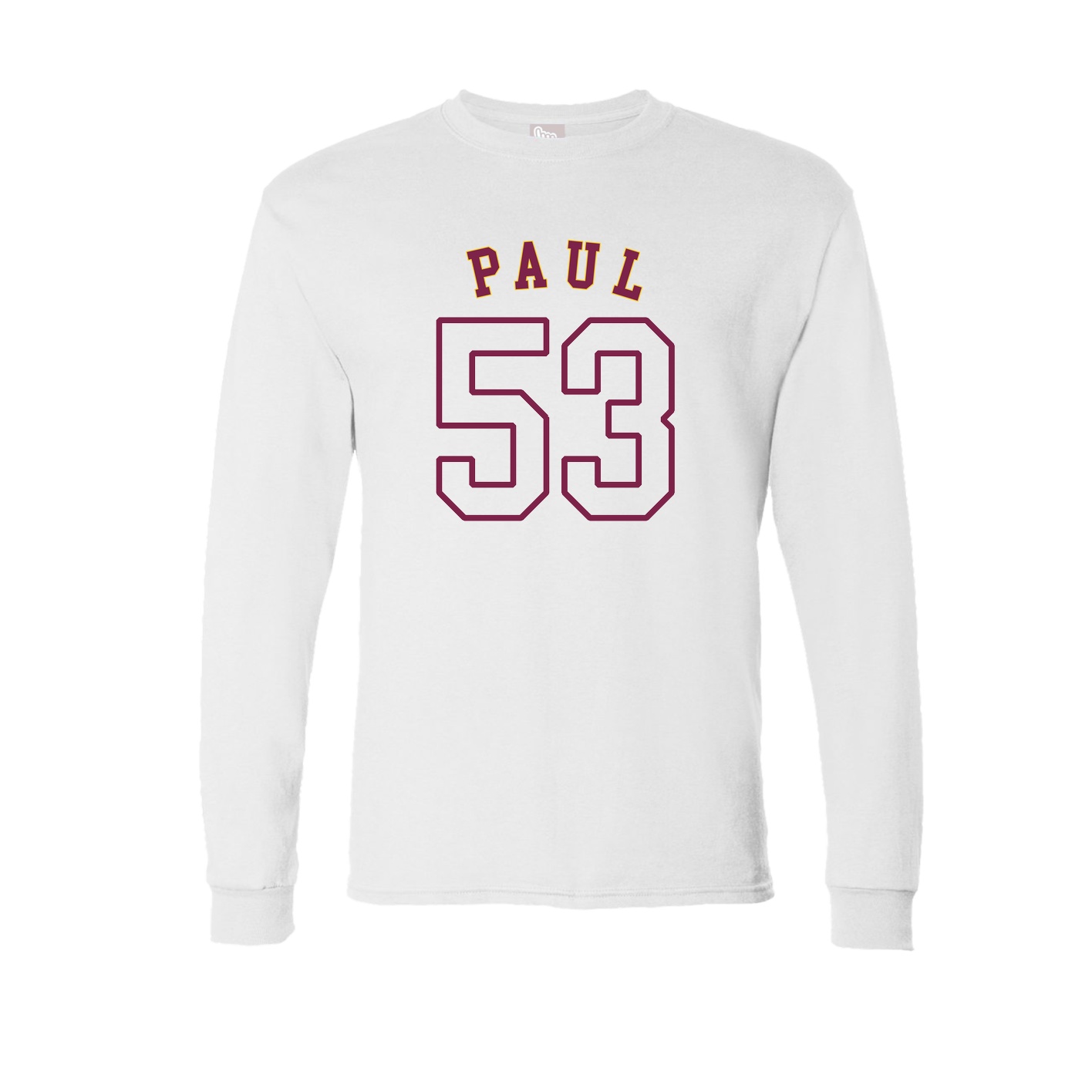 Long Sleeve Tee — Shirsey Arch in White