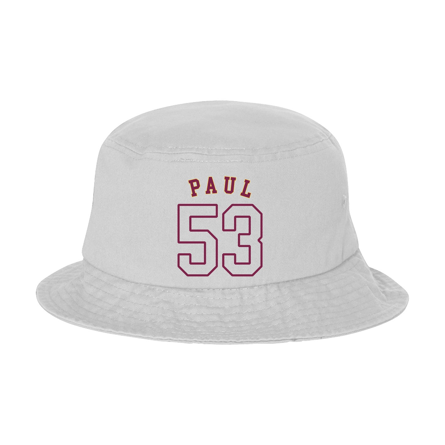Bucket Cap — Shirsey Arch in White
