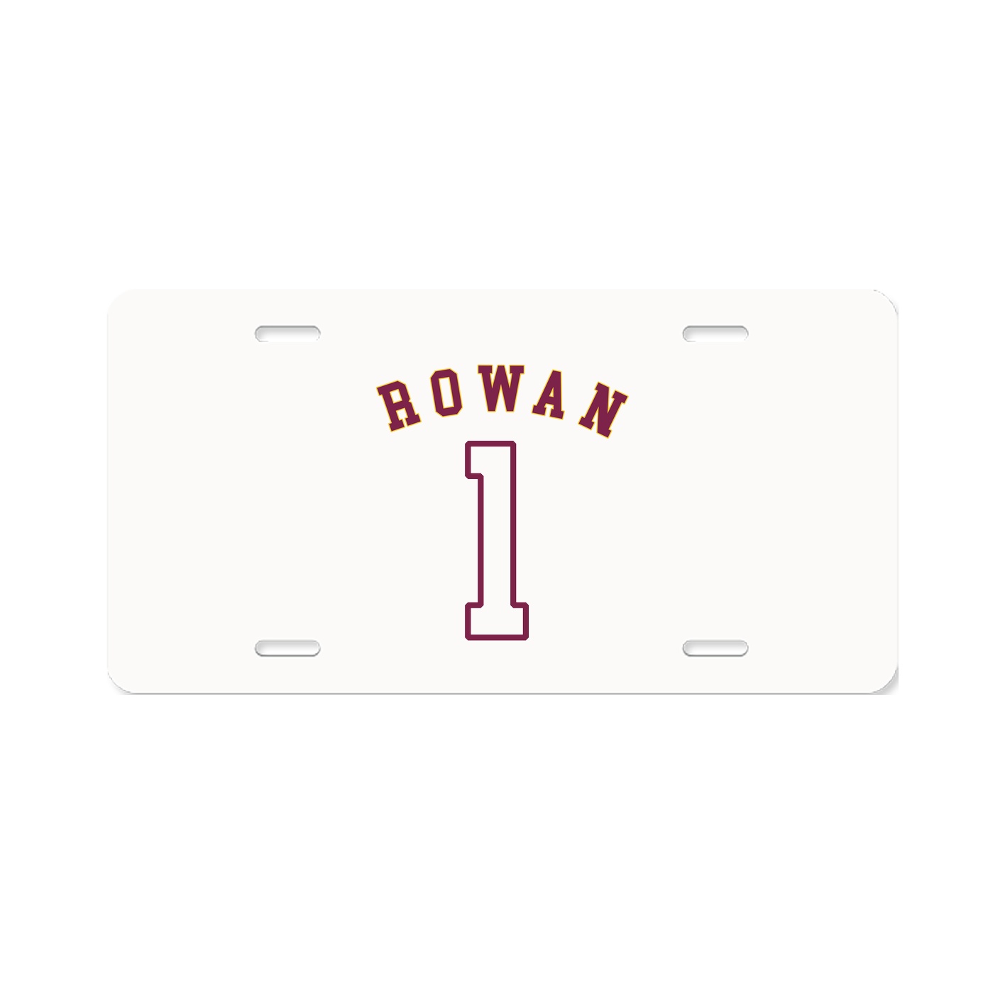 License Plate — Shirsey Arch in Classic
