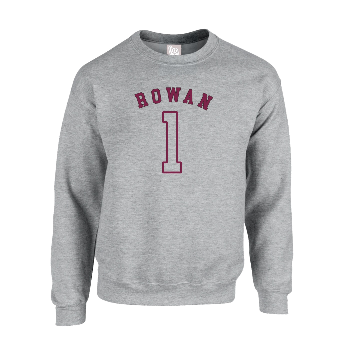 Fleece Crew — Shirsey Arch in Grey