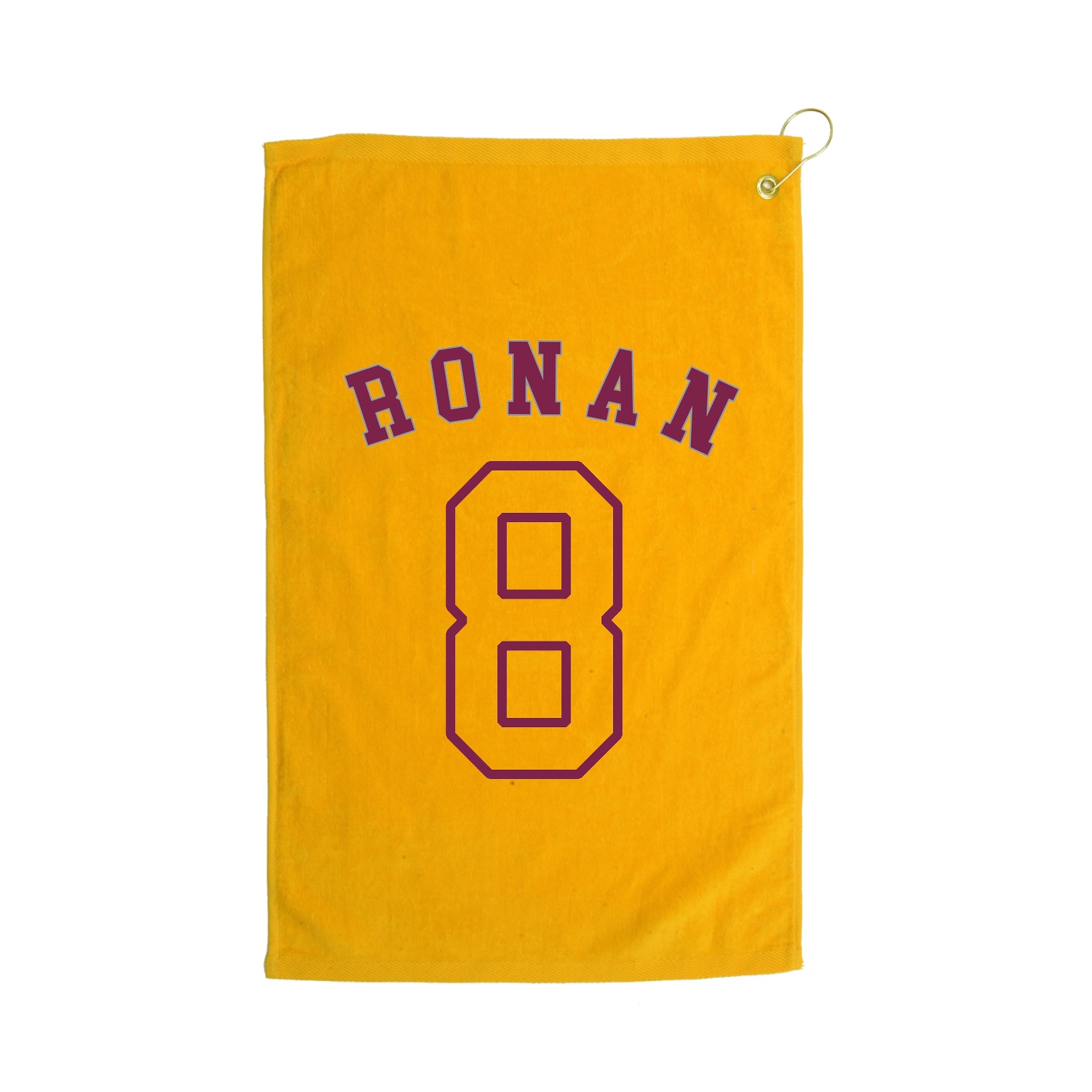 Golf Towel — Shirsey Arch in Gold