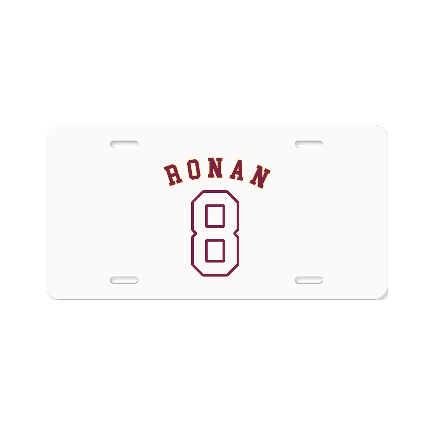 License Plate — Shirsey Arch in Classic