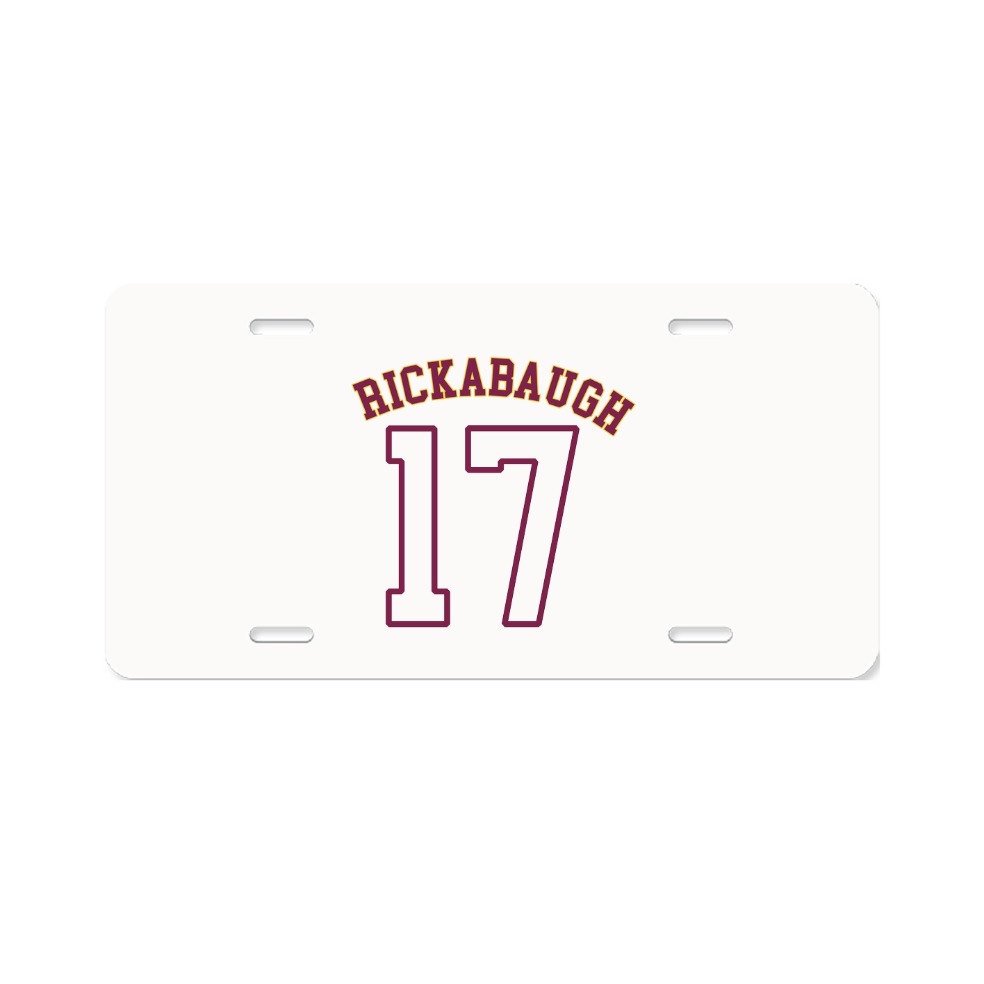 License Plate — Shirsey Arch in Classic