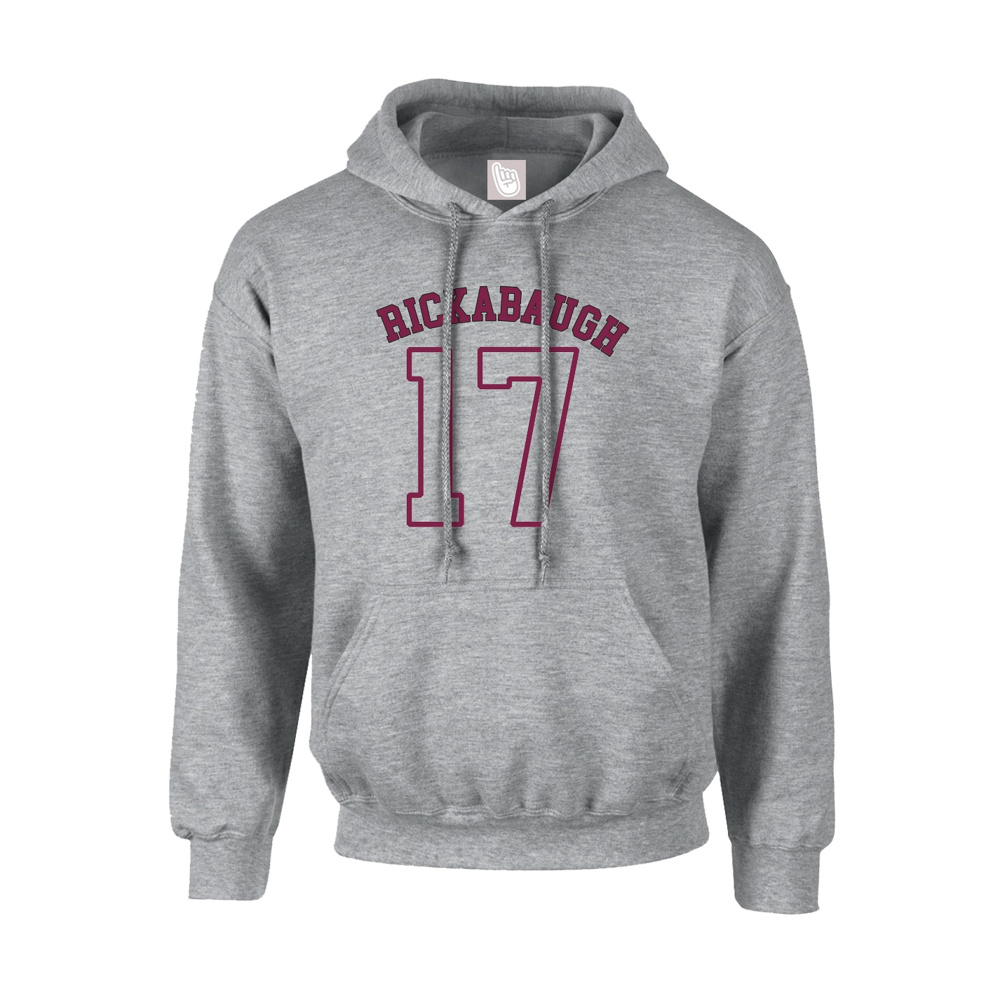 Youth Hoodie — Shirsey Arch in Grey