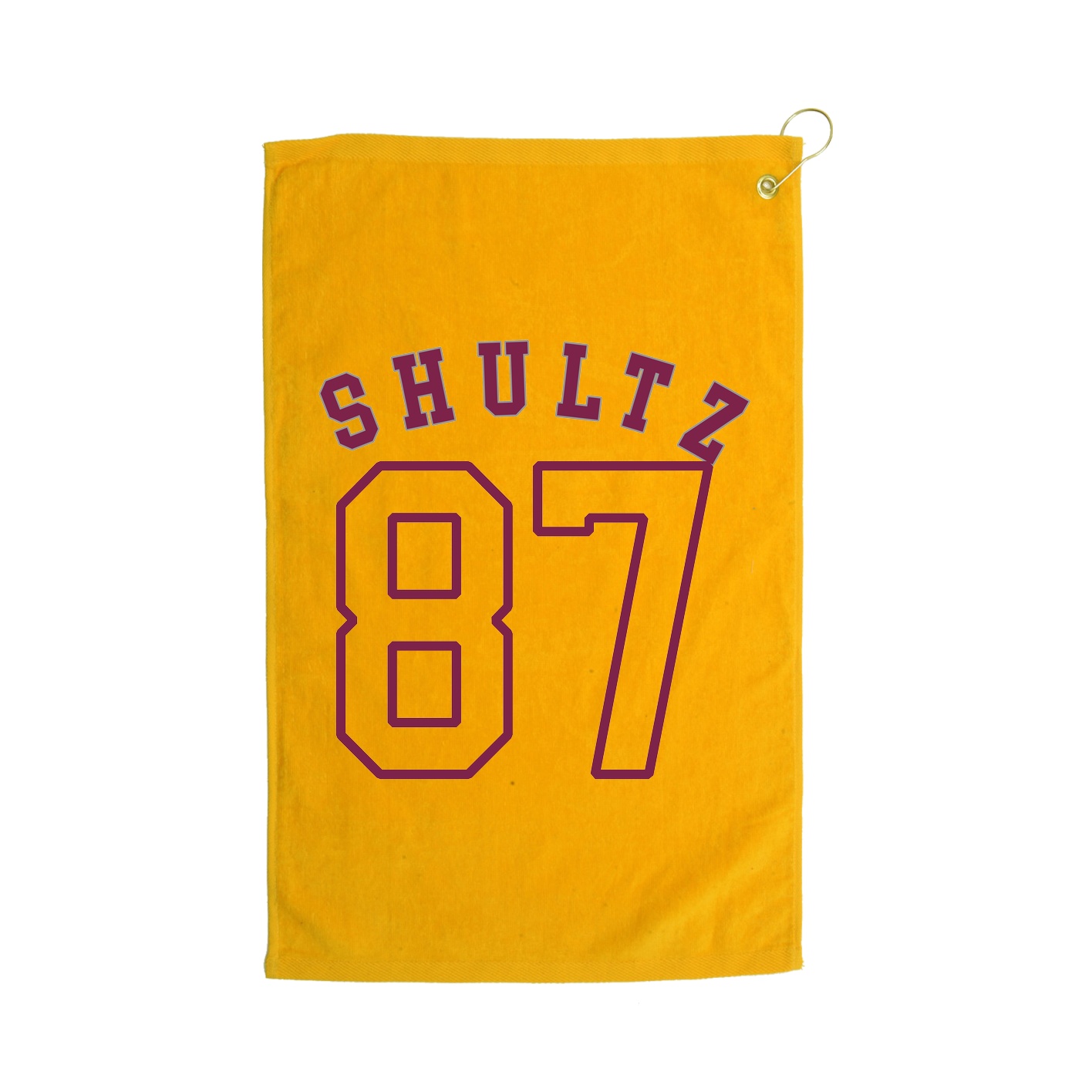 Golf Towel — Shirsey Arch in Gold
