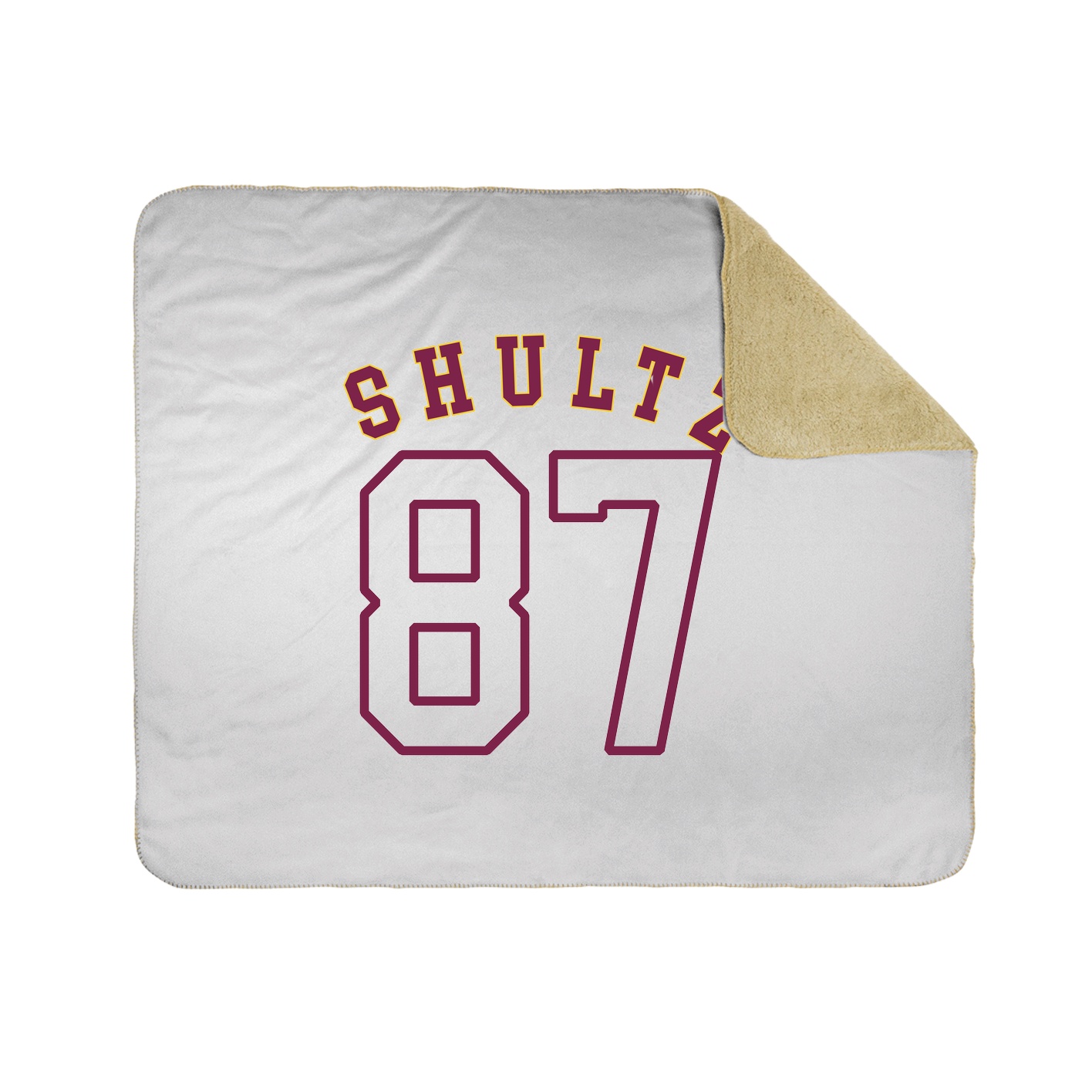 Throw Blanket — Shirsey Arch in White