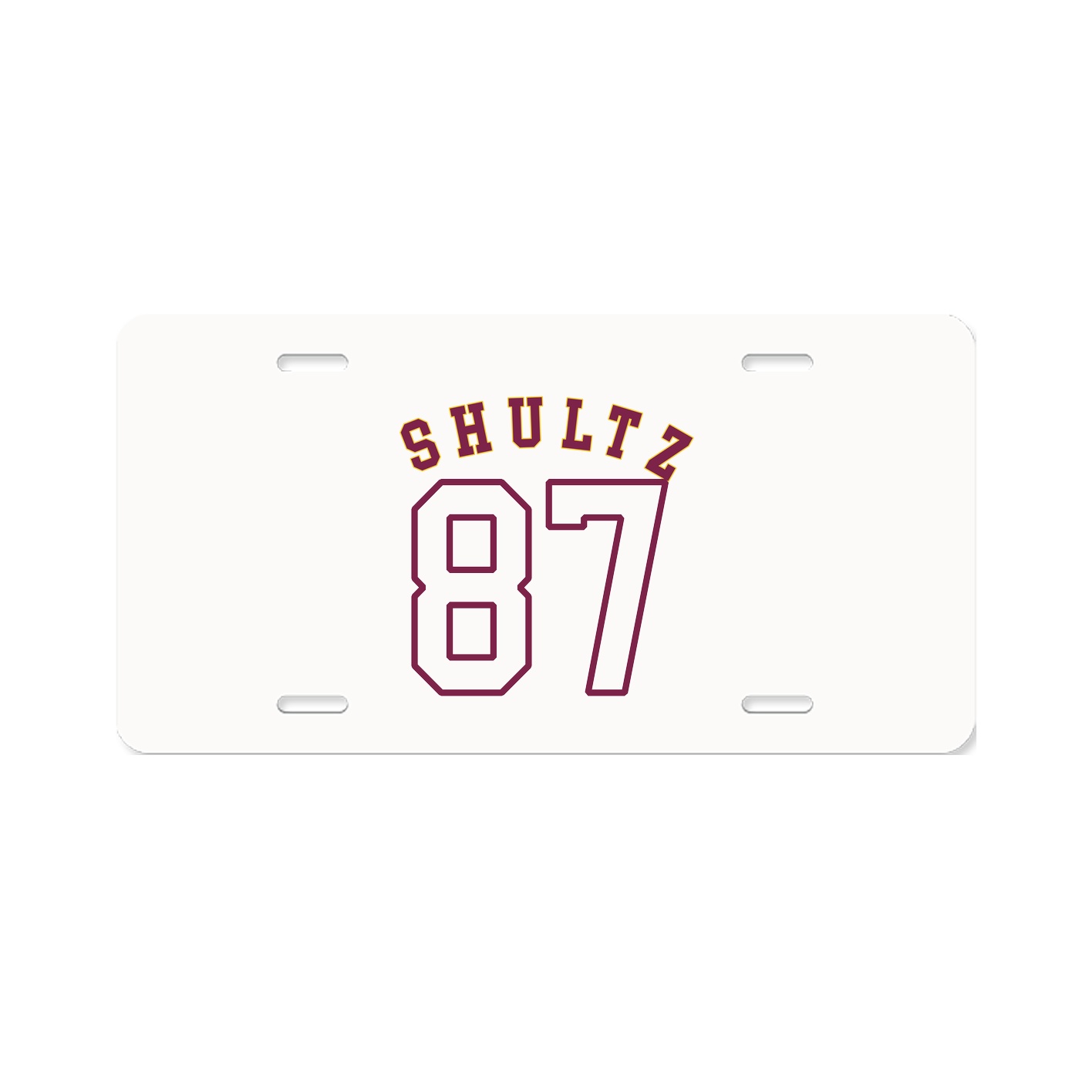 License Plate — Shirsey Arch in Classic