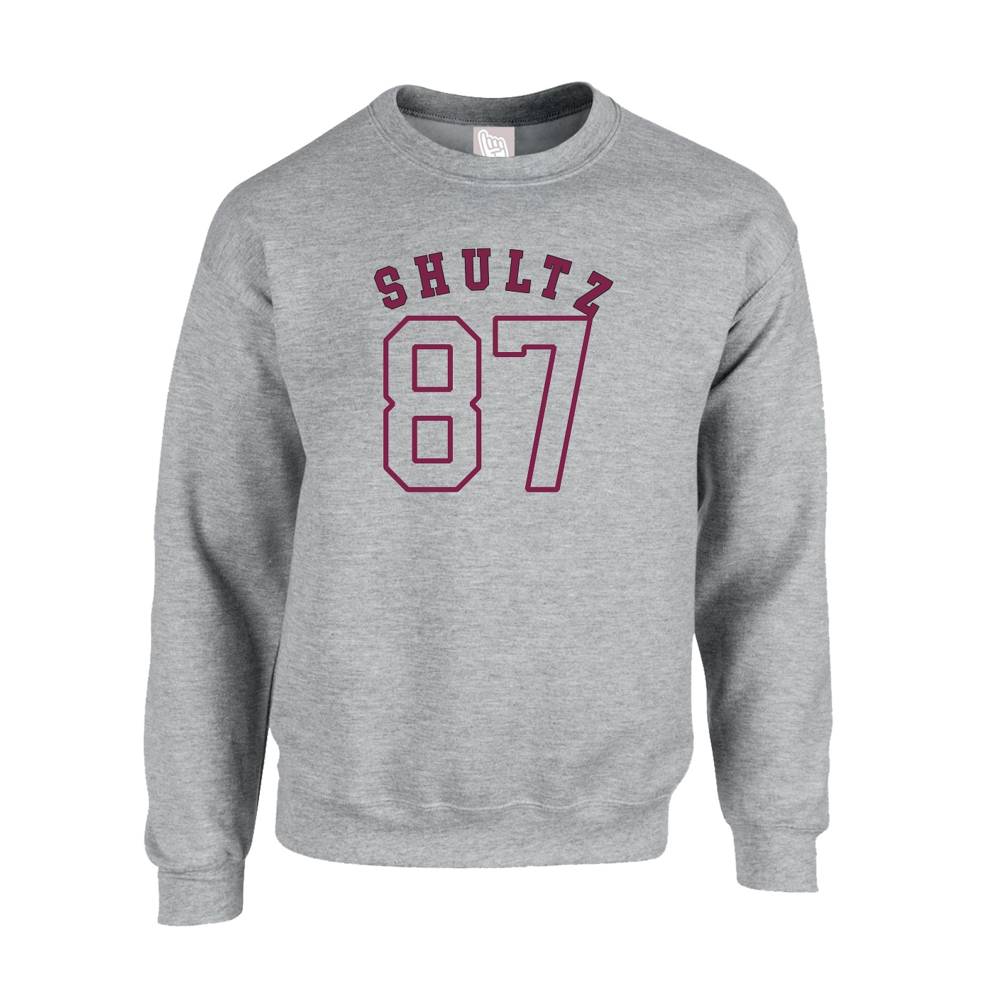 Fleece Crew — Shirsey Arch in Grey