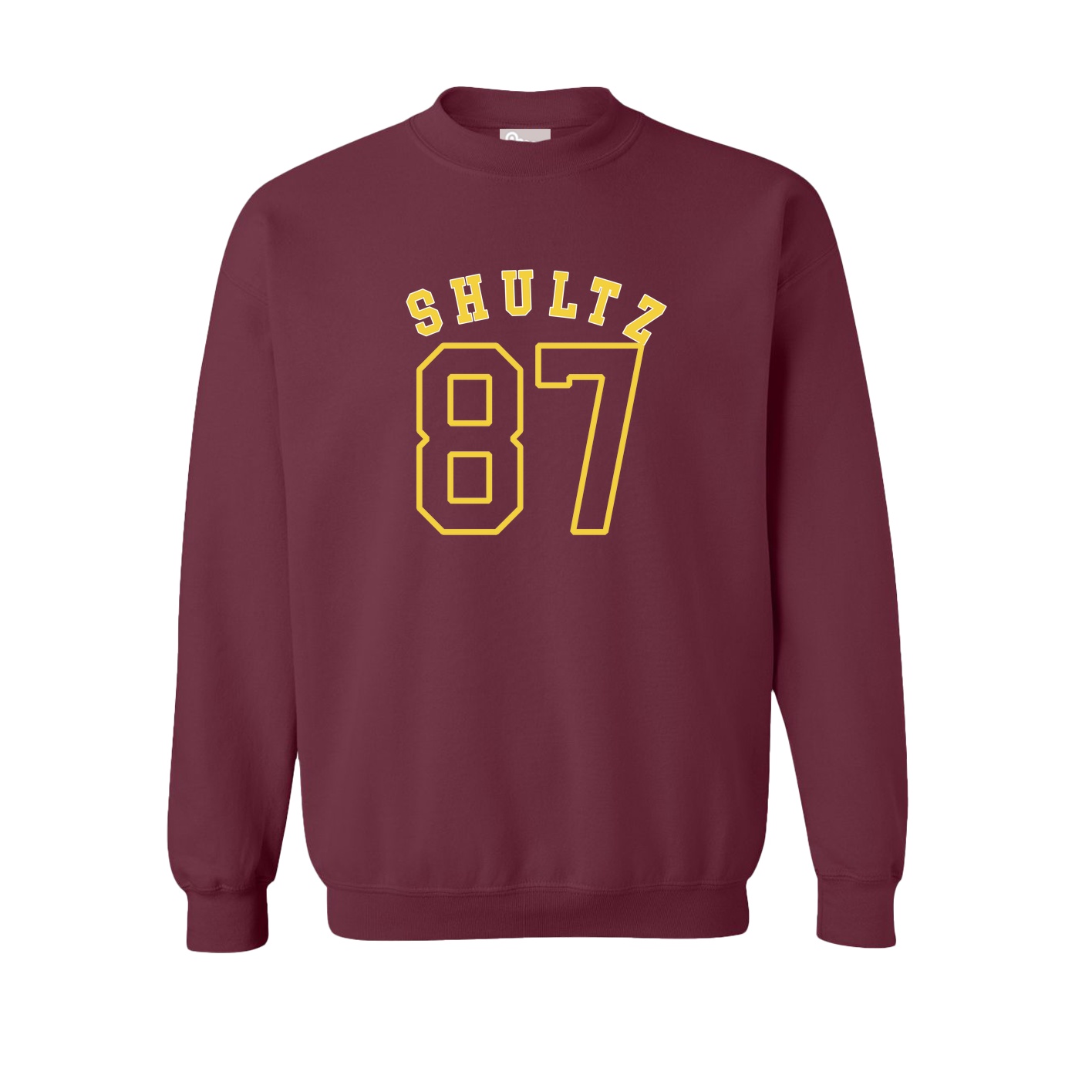 Fleece Crew — Shirsey Arch in Maroon