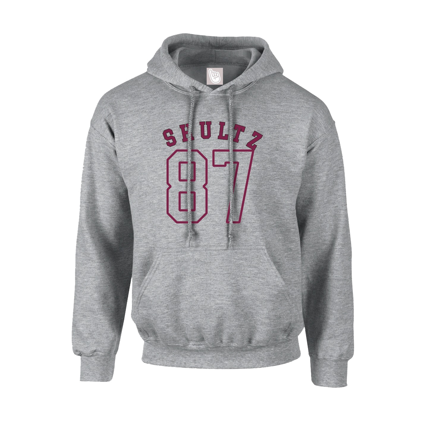 Youth Hoodie — Shirsey Arch in Grey