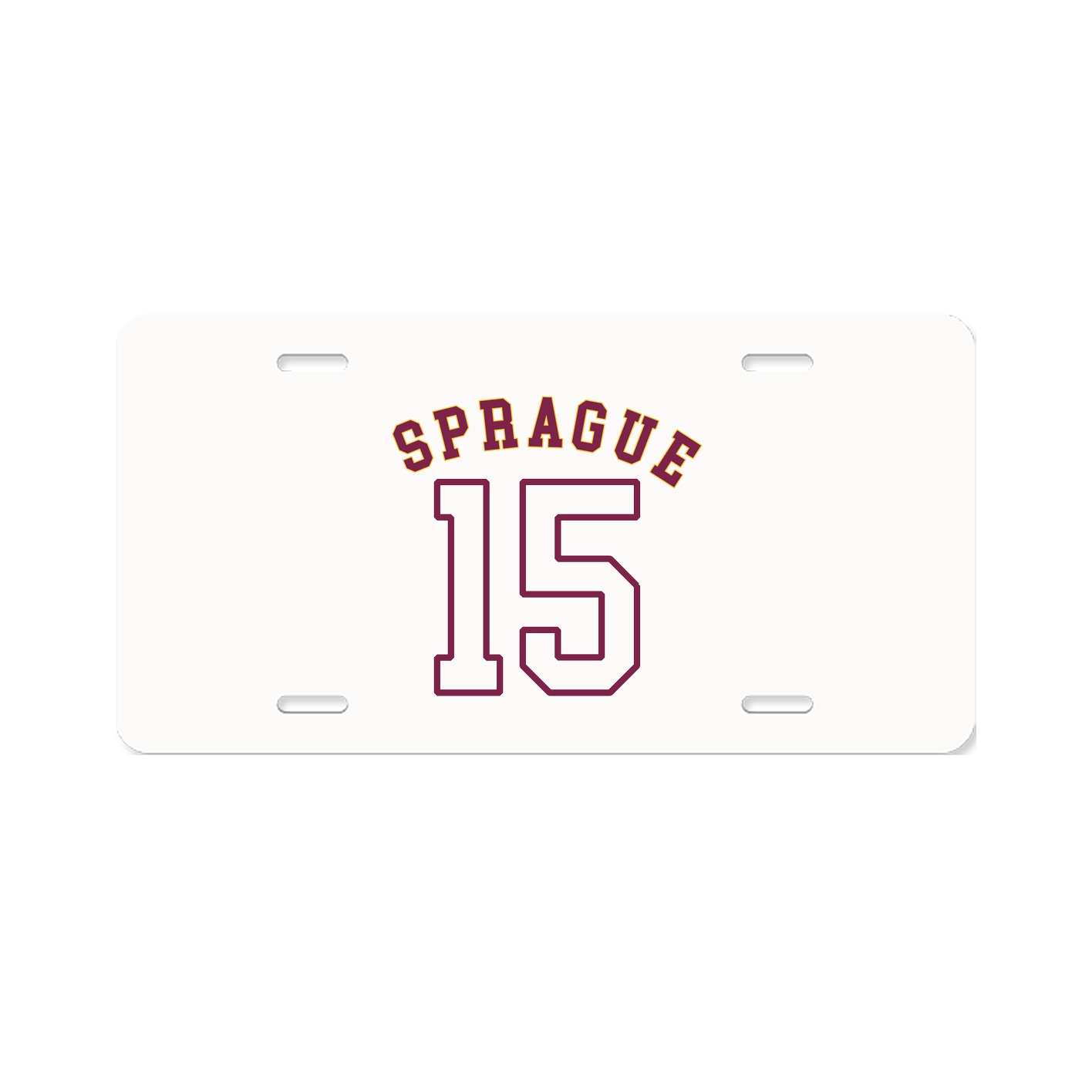 License Plate — Shirsey Arch in Classic