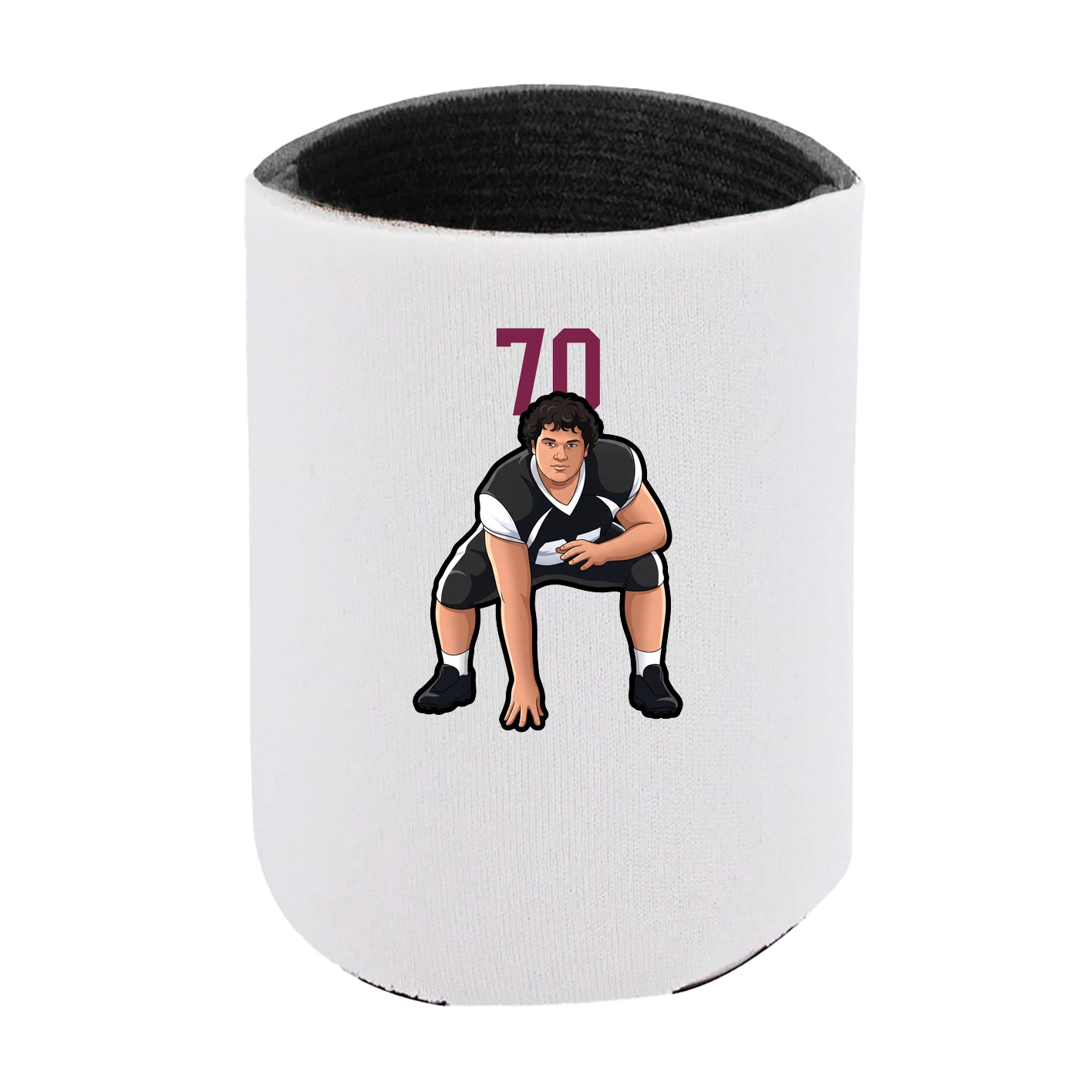 Can Holder — Number Top in White