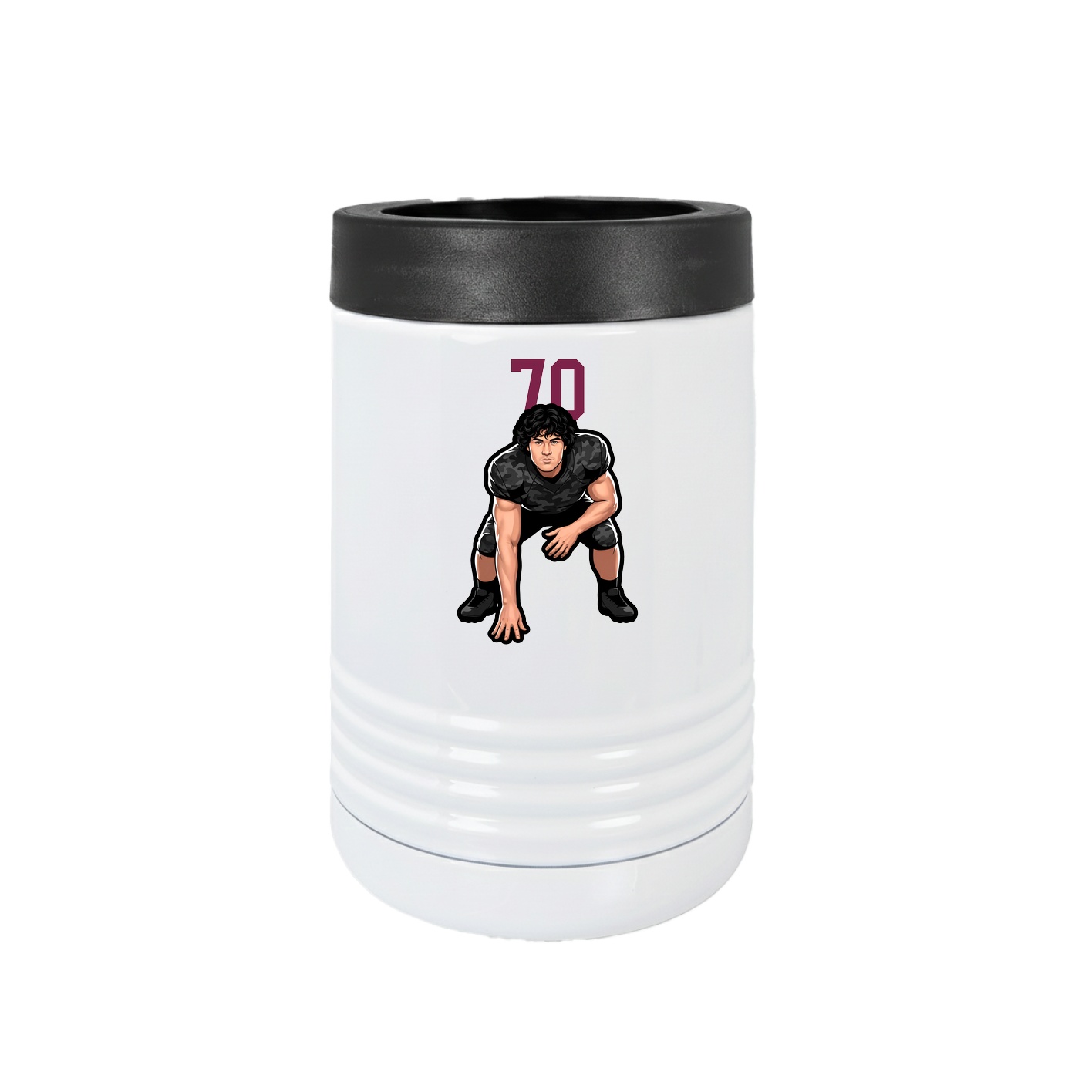 Beverage Holder — Number Top in White