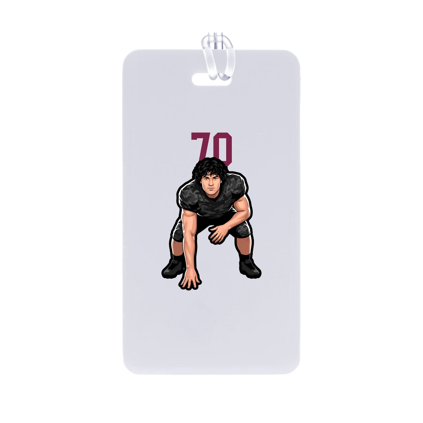 Bag Tag — Number Top in Classic