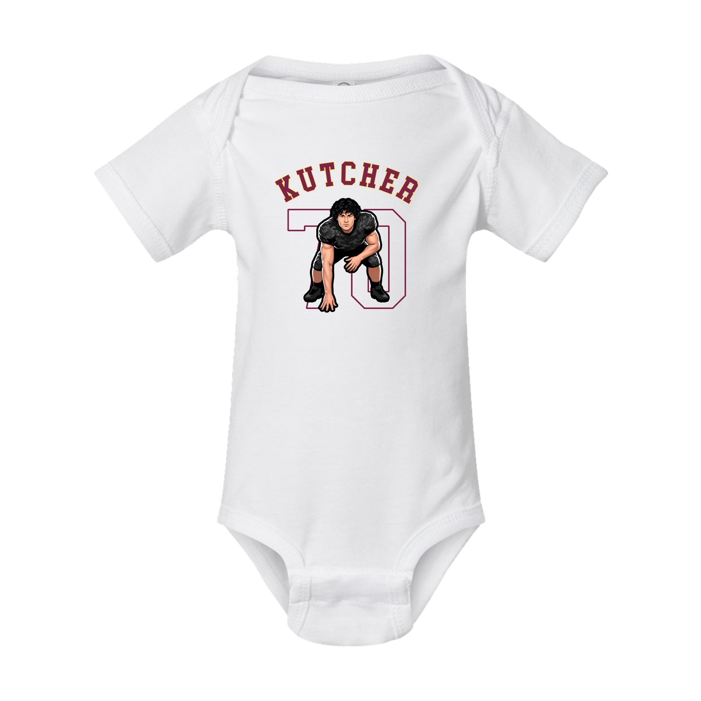 Baby Onesie — Shirsey Arch in White