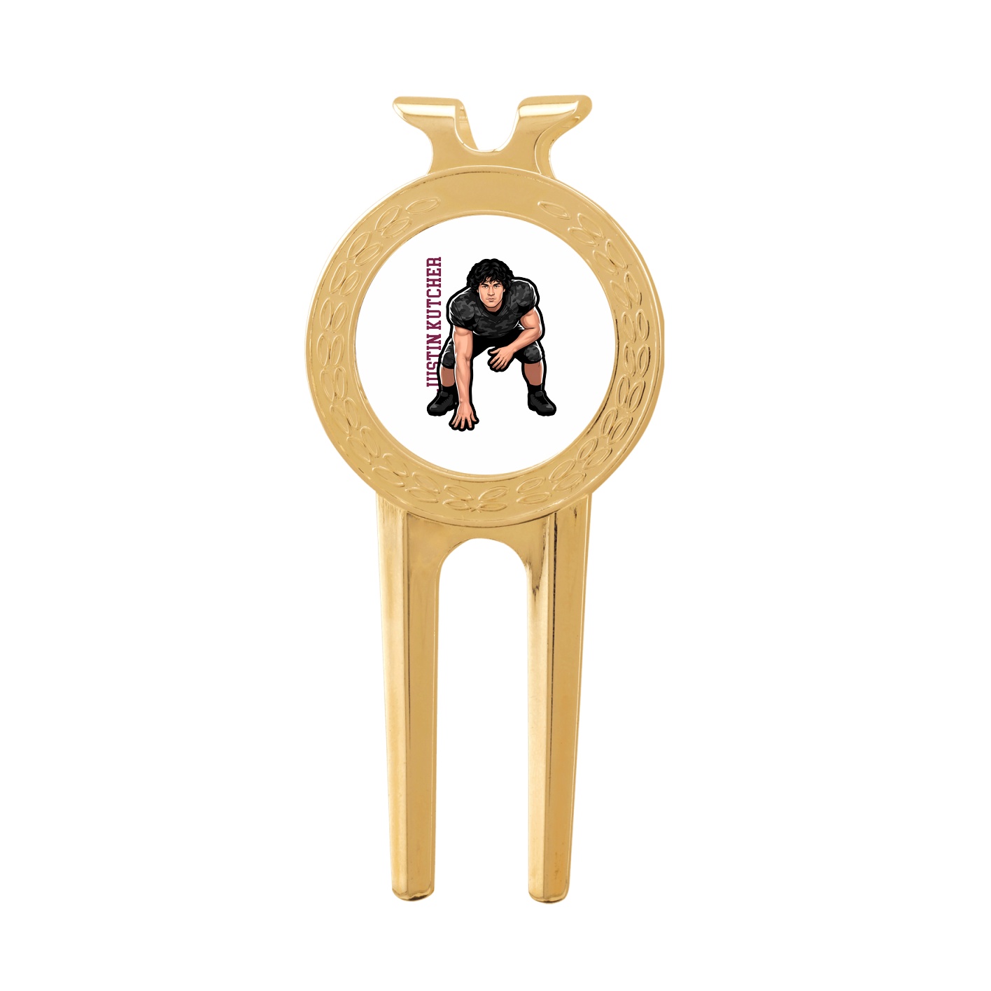 Divot Tool with Ball Marker — Name Vertical in Classic
