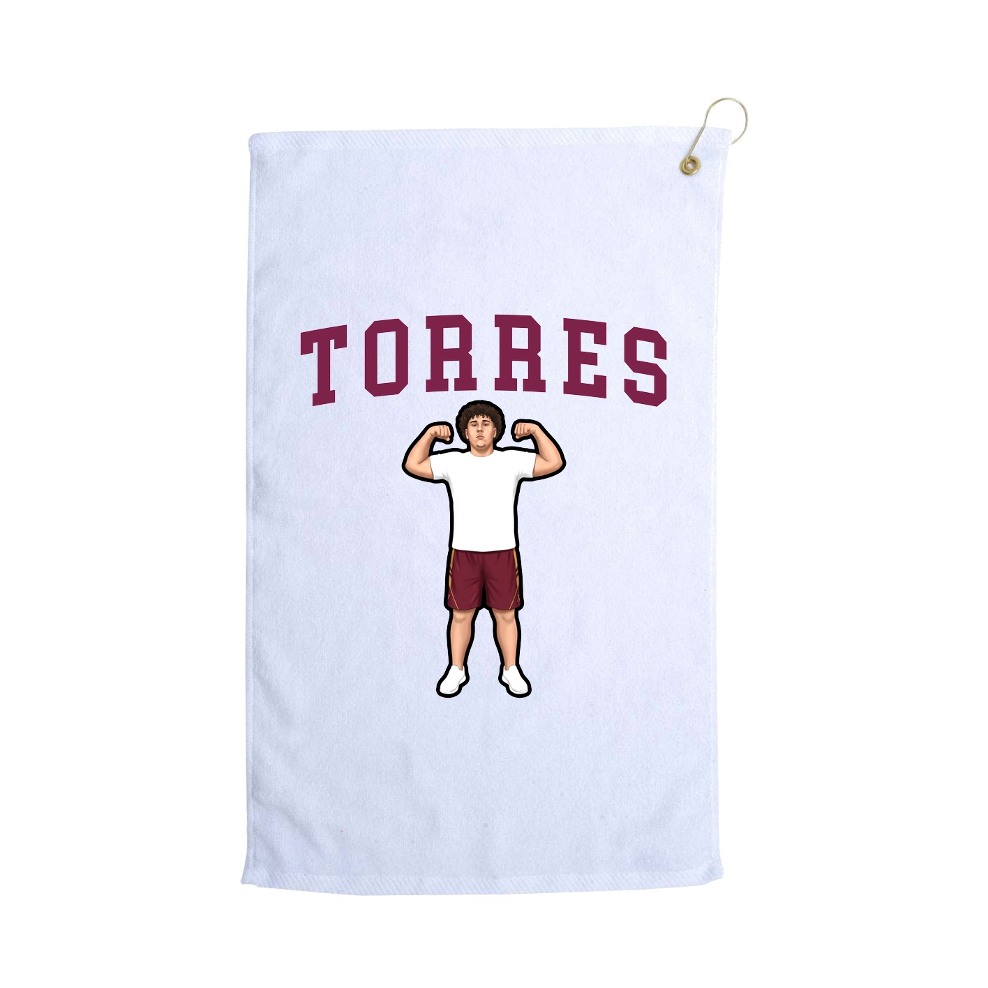 Golf Towel — Shirsey in White