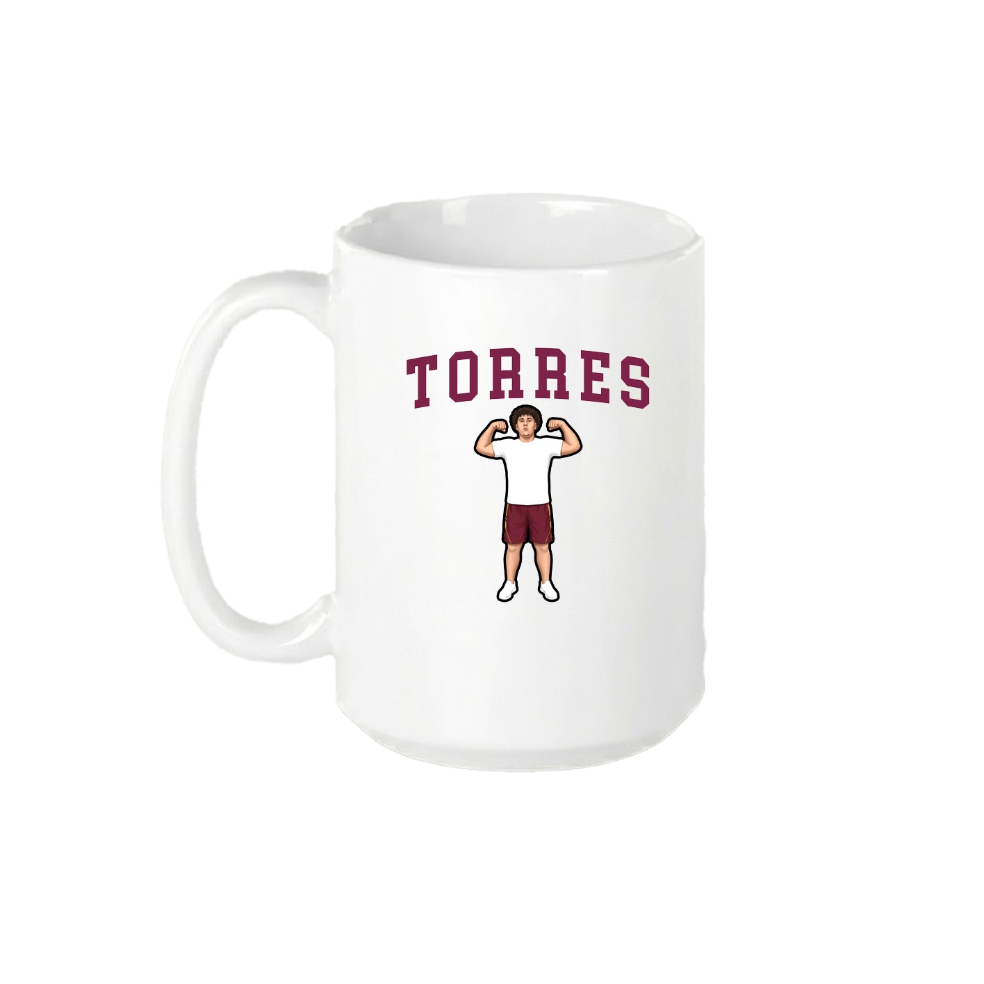 15oz Coffee Mug — Shirsey in White
