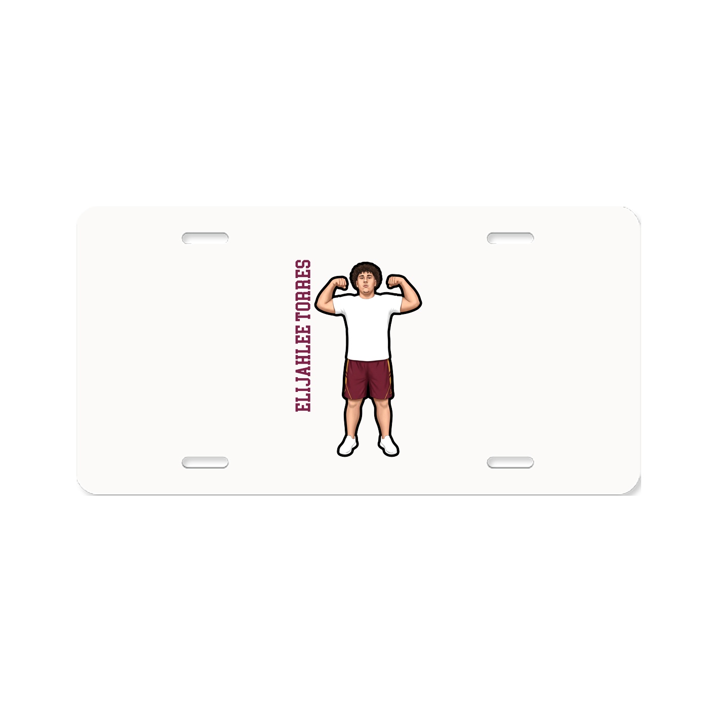 Aluminum License Plate