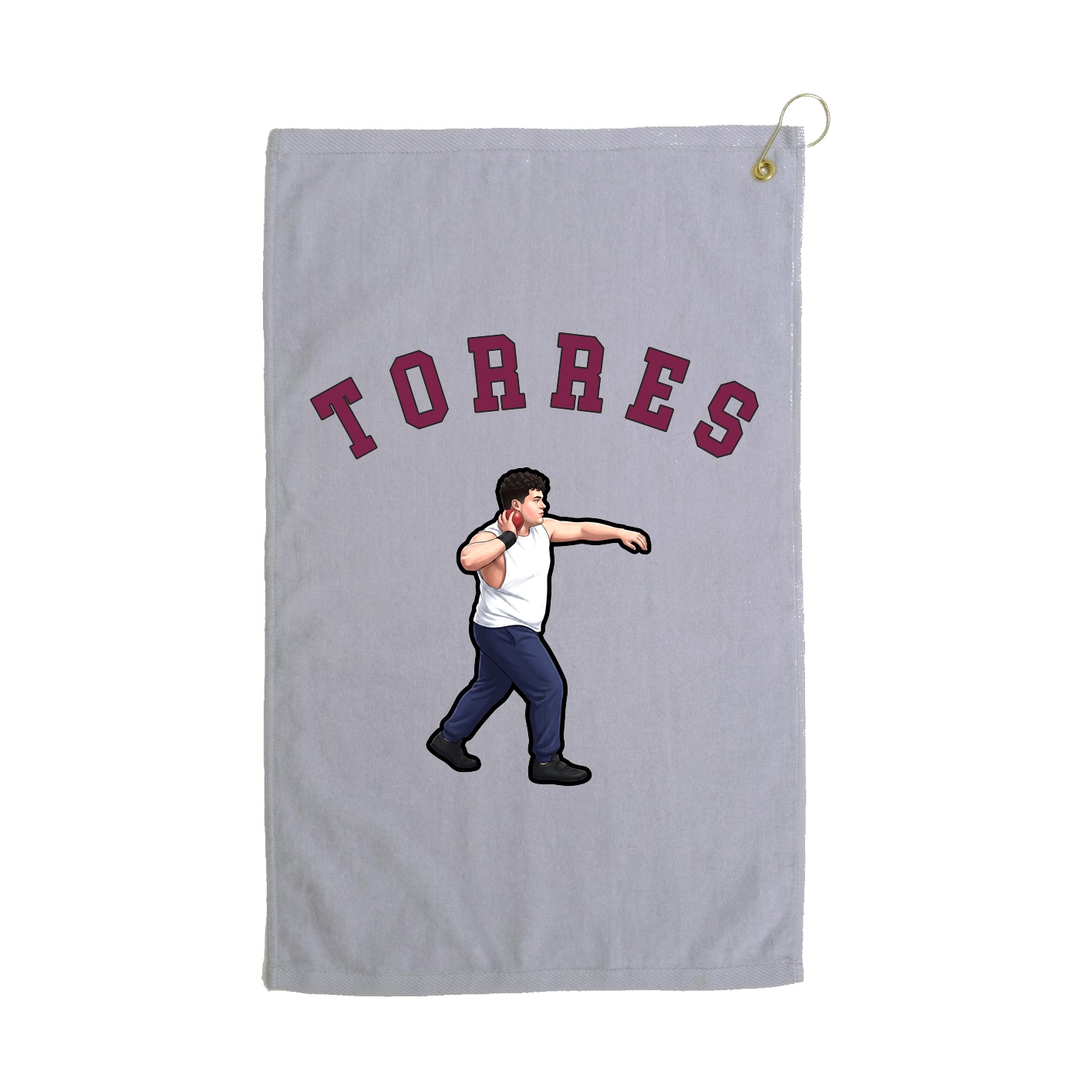 Golf Towel — Shirsey Arch in Grey