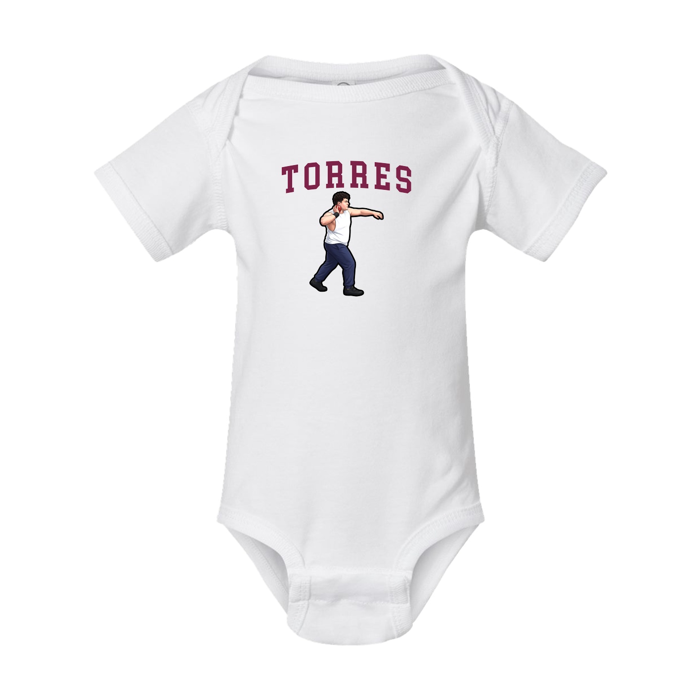 Baby Onesie — Shirsey in White
