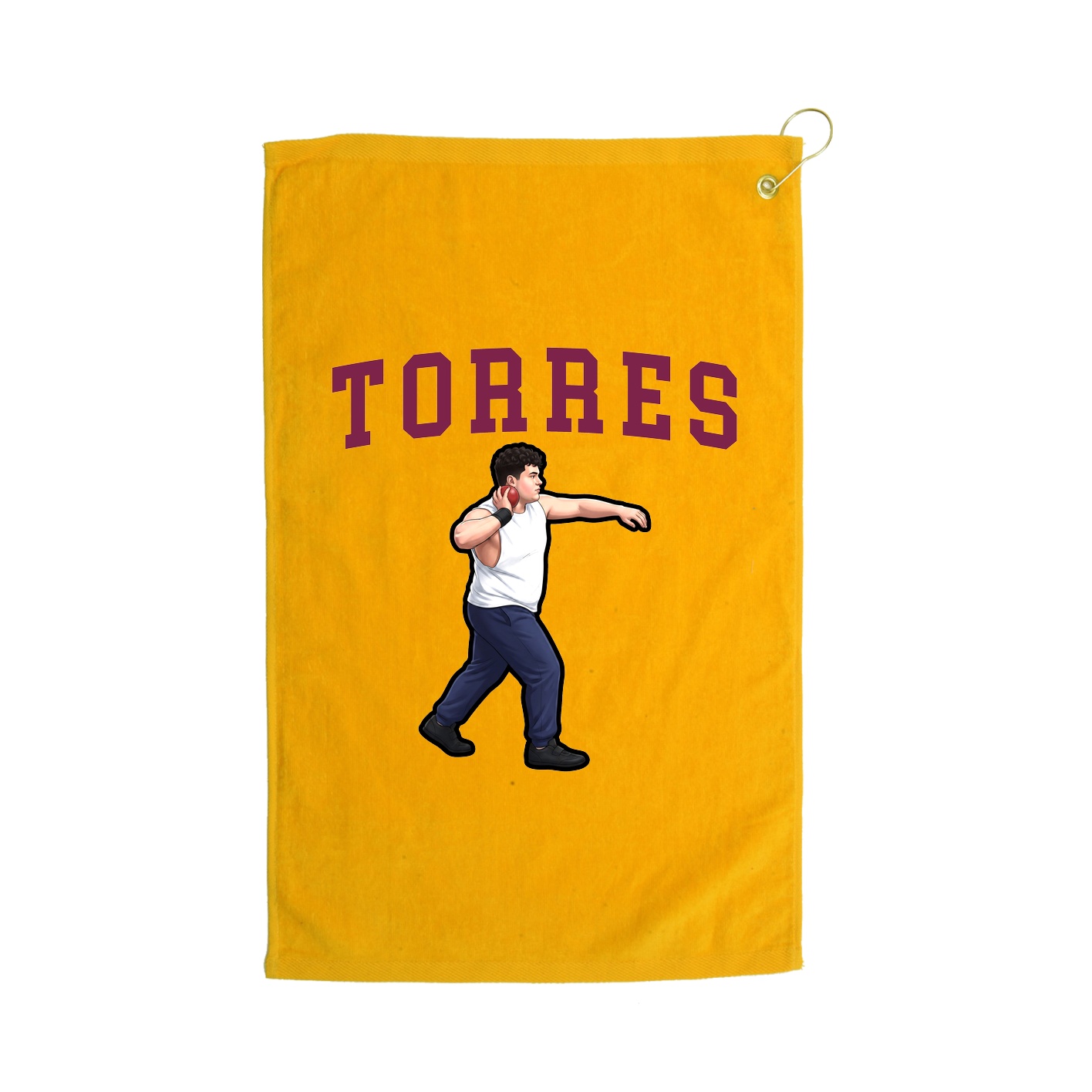 Golf Towel — Shirsey in Gold